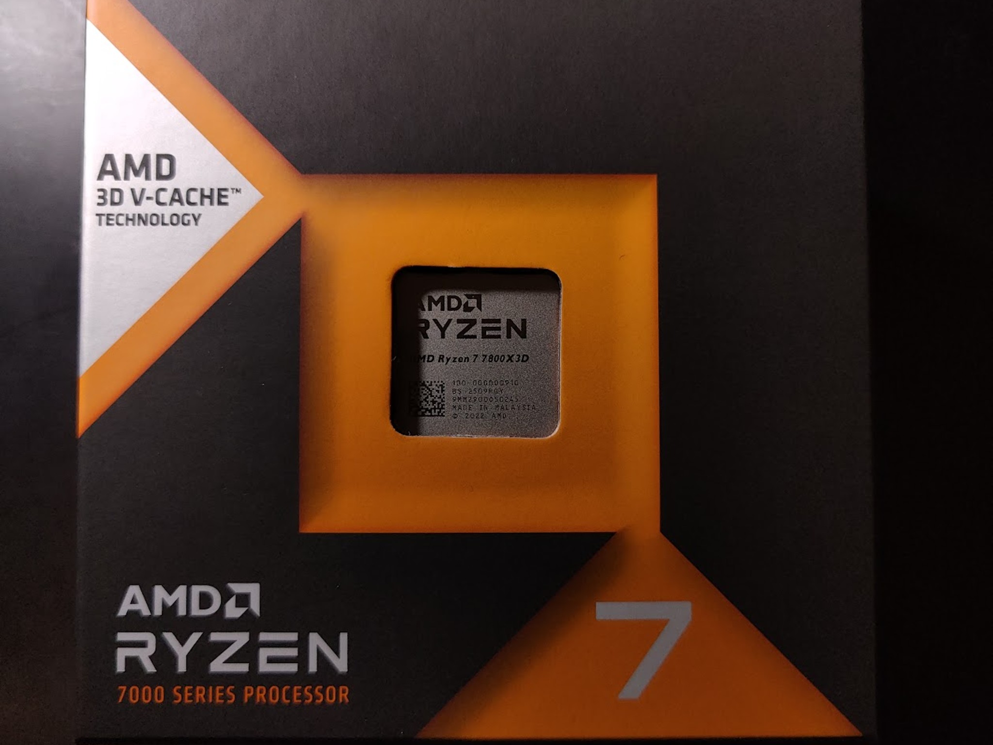 AMD Ryzen 7 7800X3D, NEW (Sealed Box)