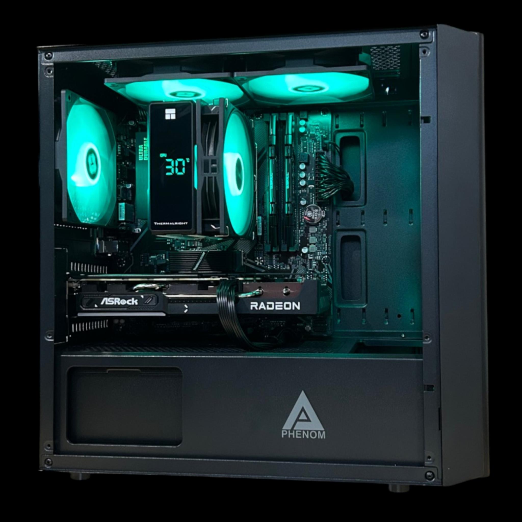 RX 9060XT 16GB | Ryzen 5 5600X | 16GB DDR4 | 1TB NVMe | Digital Display | The Stalker RX