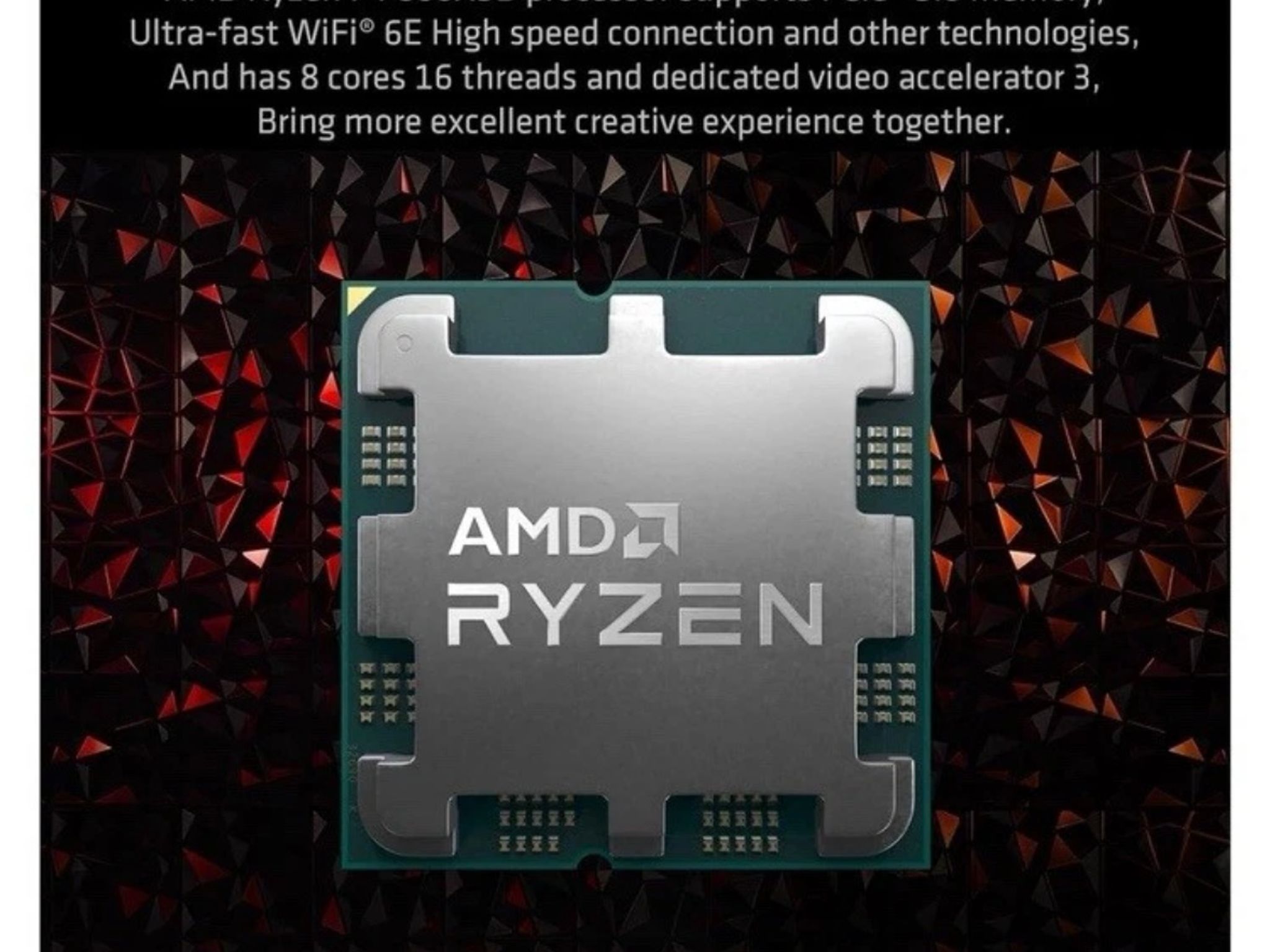 AMD Ryzen 7 7800X3D 8-Cores 4.2GHz Socket AM5 Gaming CPU Processor
