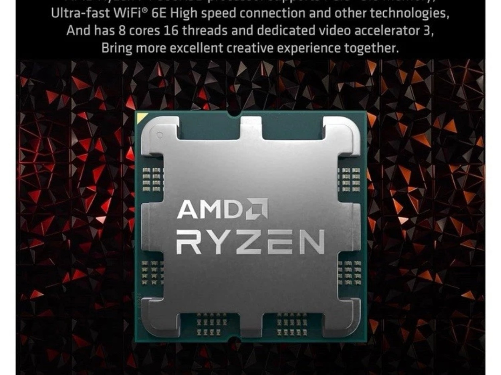 AMD Ryzen 7 7800X3D 8-Cores 4.2GHz Socket AM5 Gaming CPU Processor