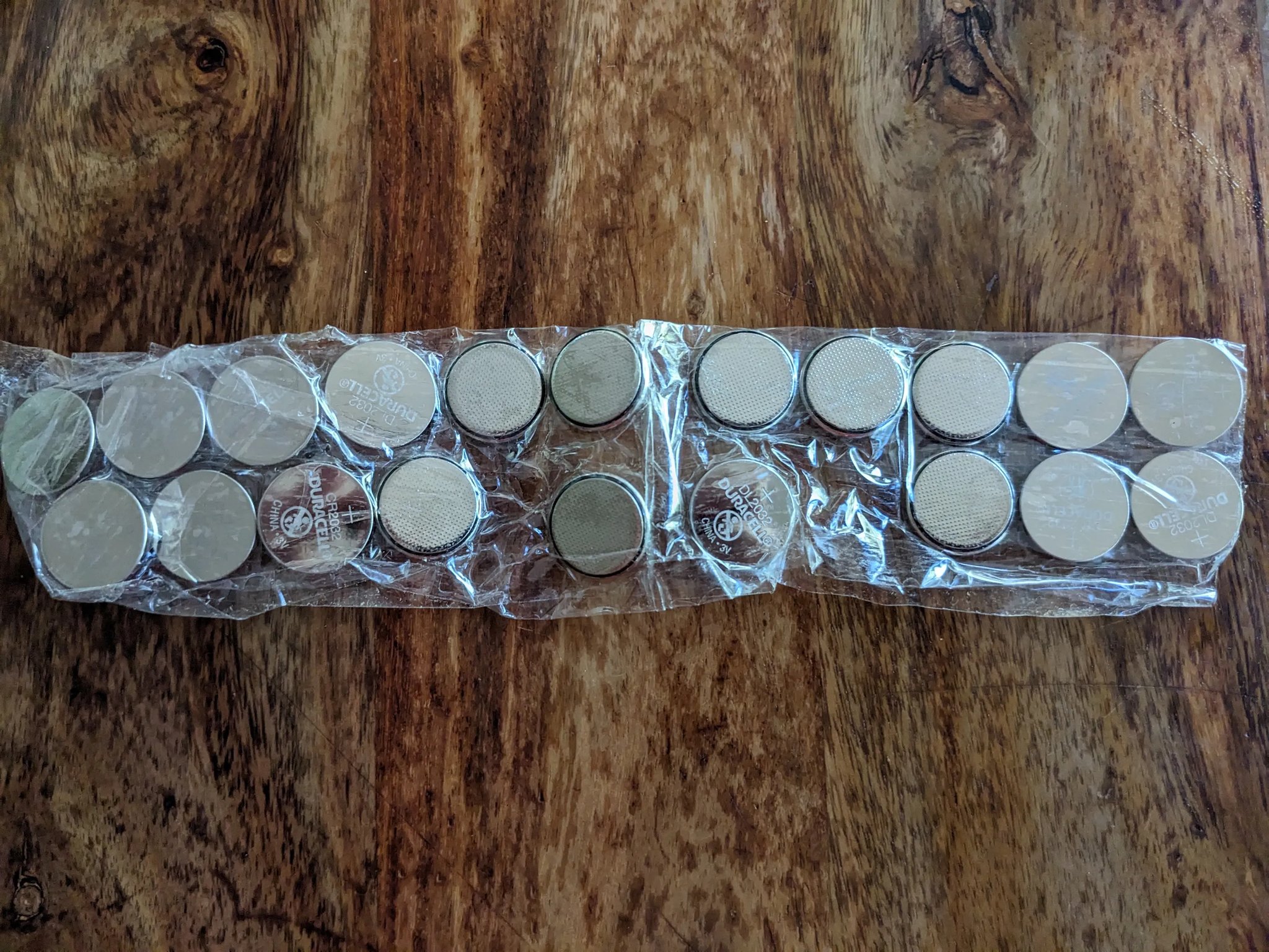 Lot of 20 CR2032 batteries all tested good. shipping included for USA.