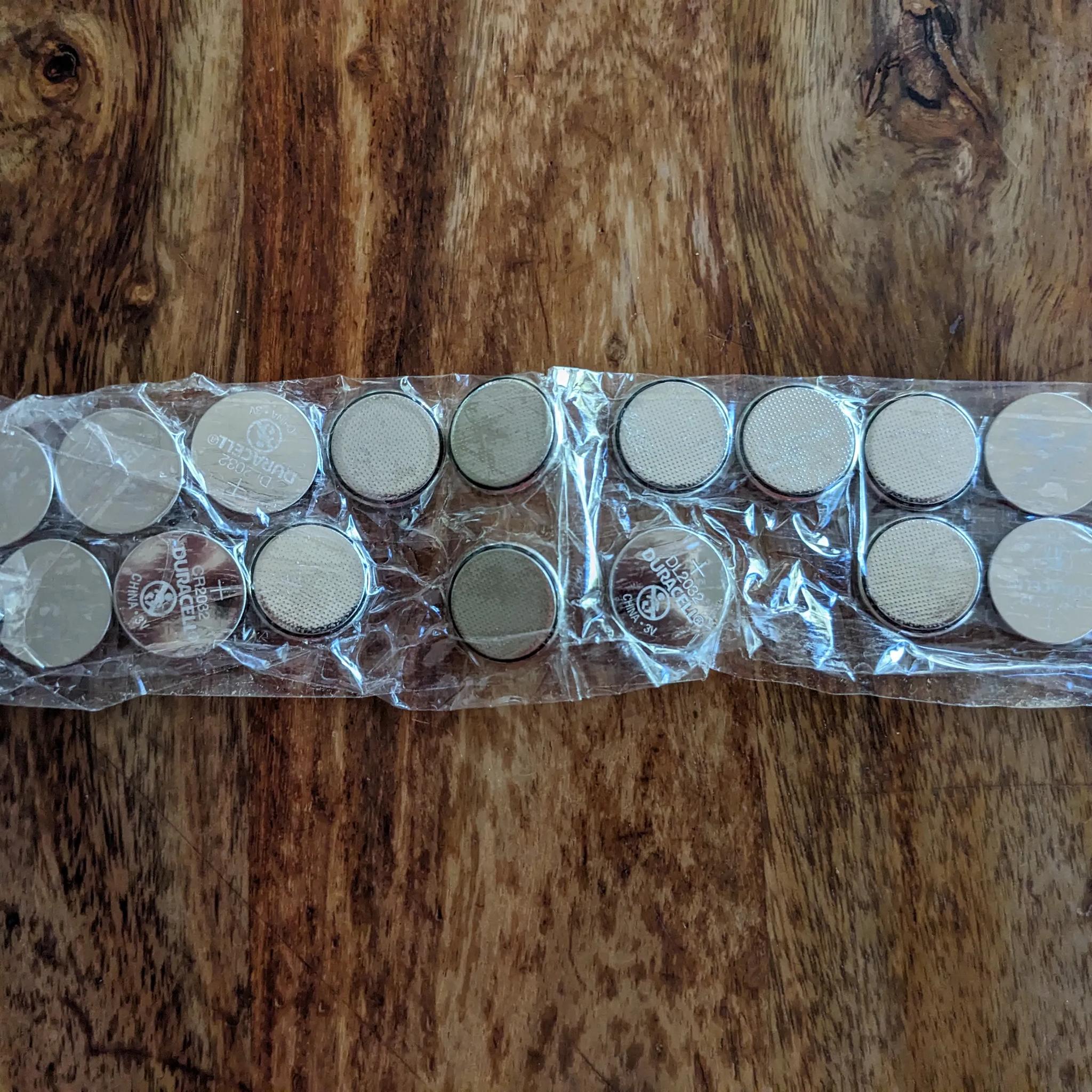 Lot of 20 CR2032 batteries all tested good. shipping included for USA.