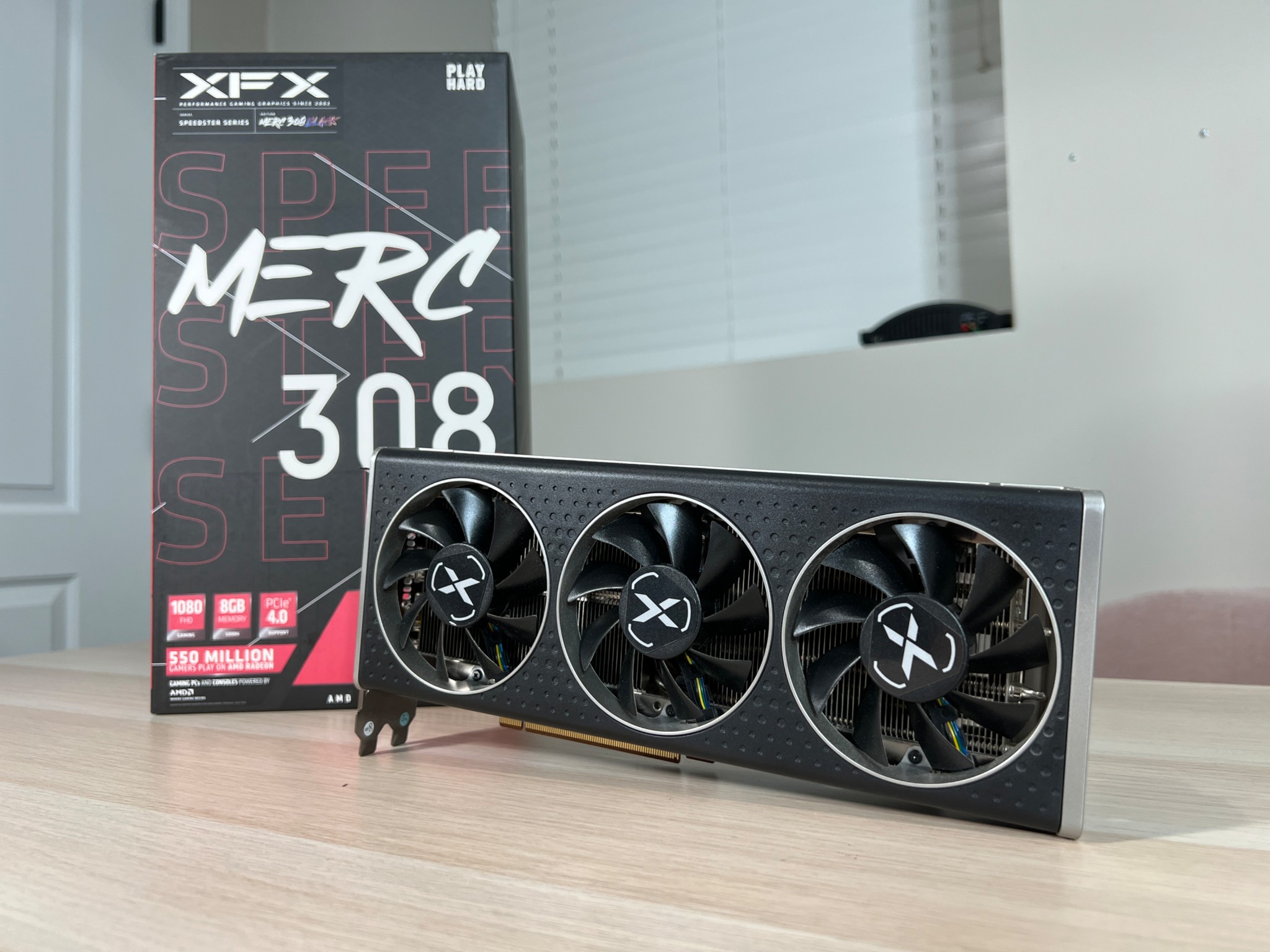 XFX 6600 XT MERC 308 Black
