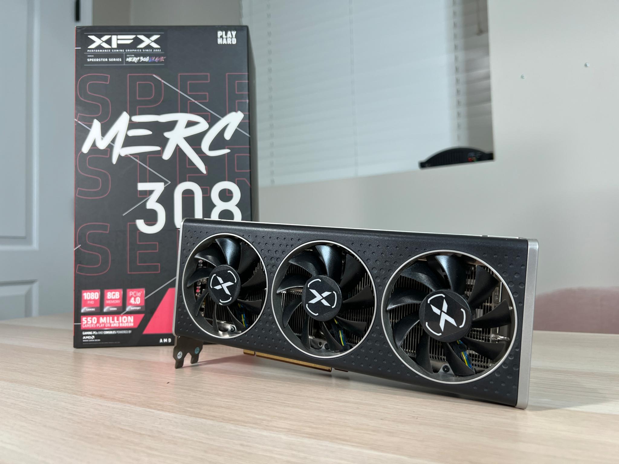 XFX 6600 XT MERC 308 Black