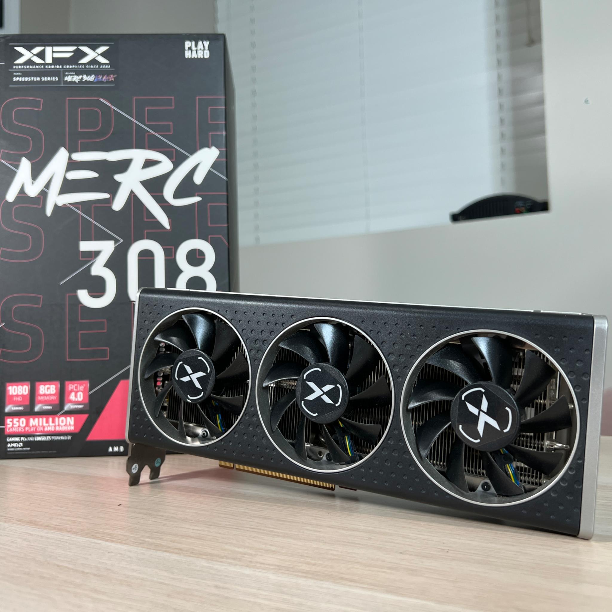 XFX 6600 XT MERC 308 Black