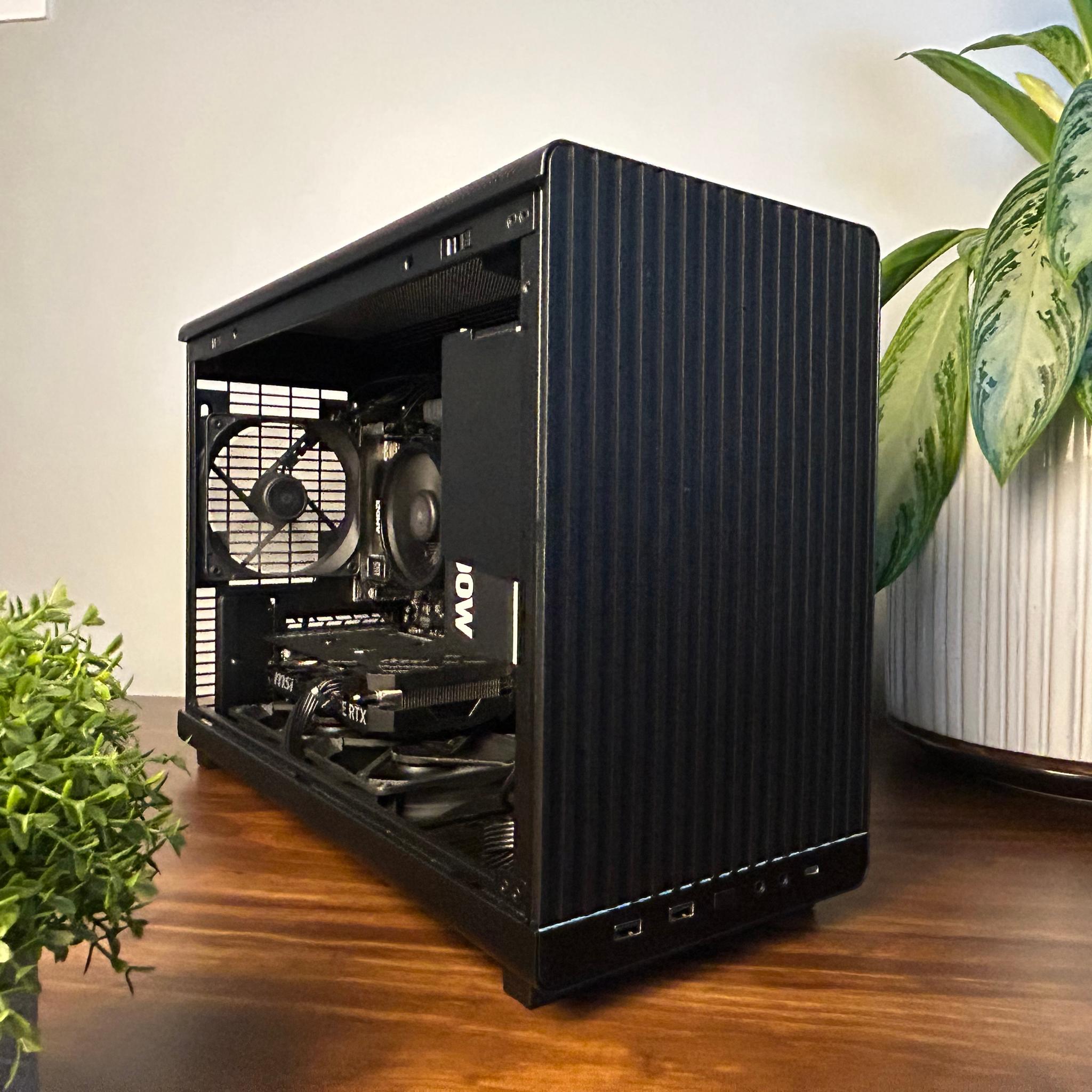 🎬⚫️A3 STEALTH EDITION RTX 4060 | Ryzen 5 5500 4.2GHz | 1TB Samsung SSD | WiFi | Windows 11 Pro⚫️🎬