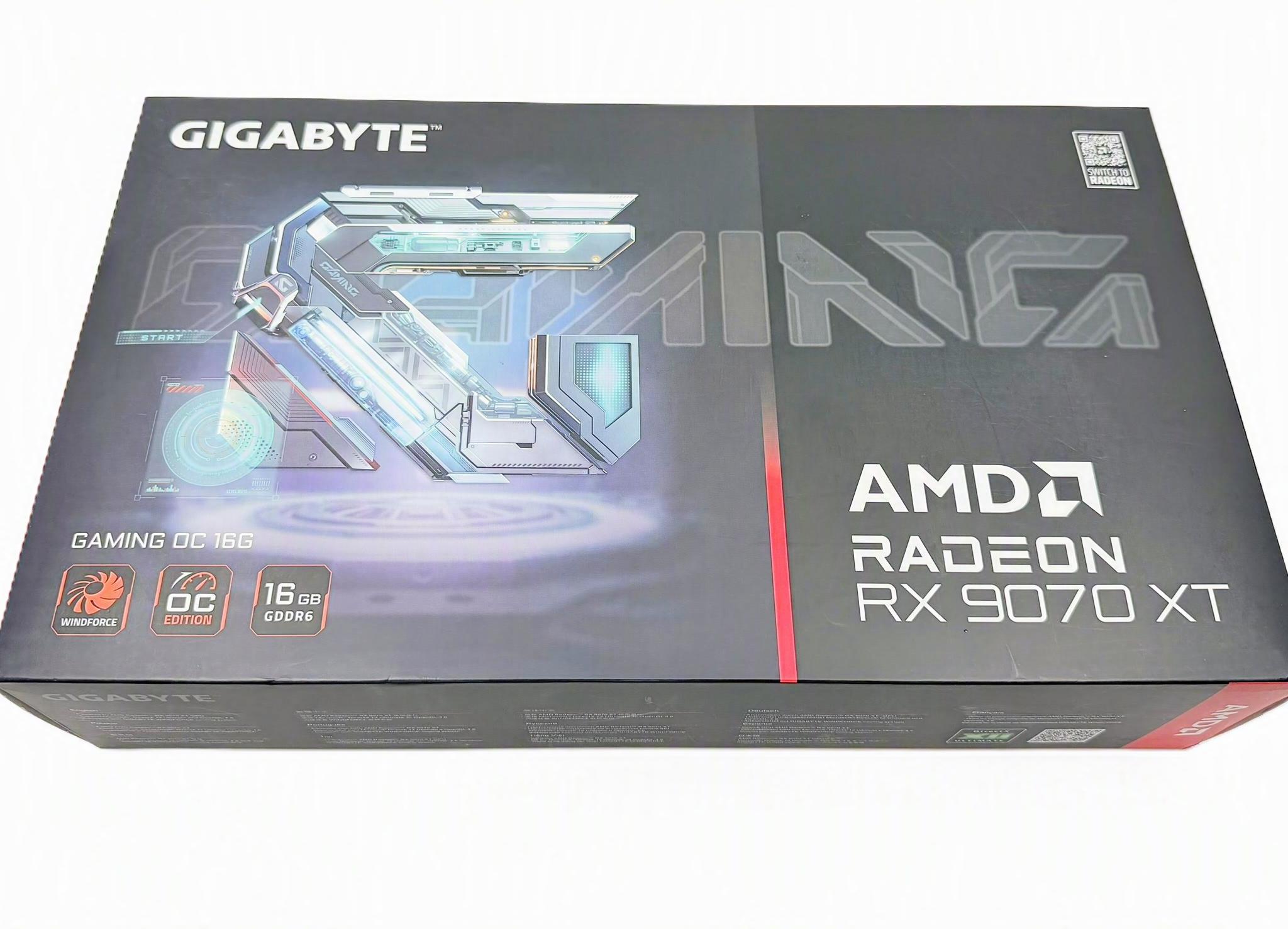 GIGABYTE RX 9070 XT GAMING OC 16G Brand New Sealed