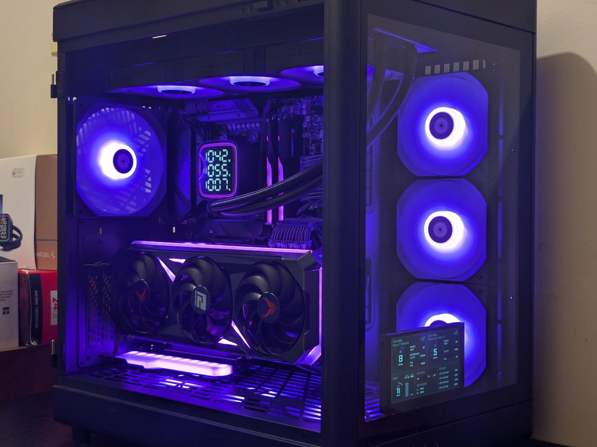 🔥4K Gaming Beast | RX 7900XTX | Ryzen 7 7800X3D | 2TB SSD | 64GB RAM | WiFi 6 & Bluetooth 🔥