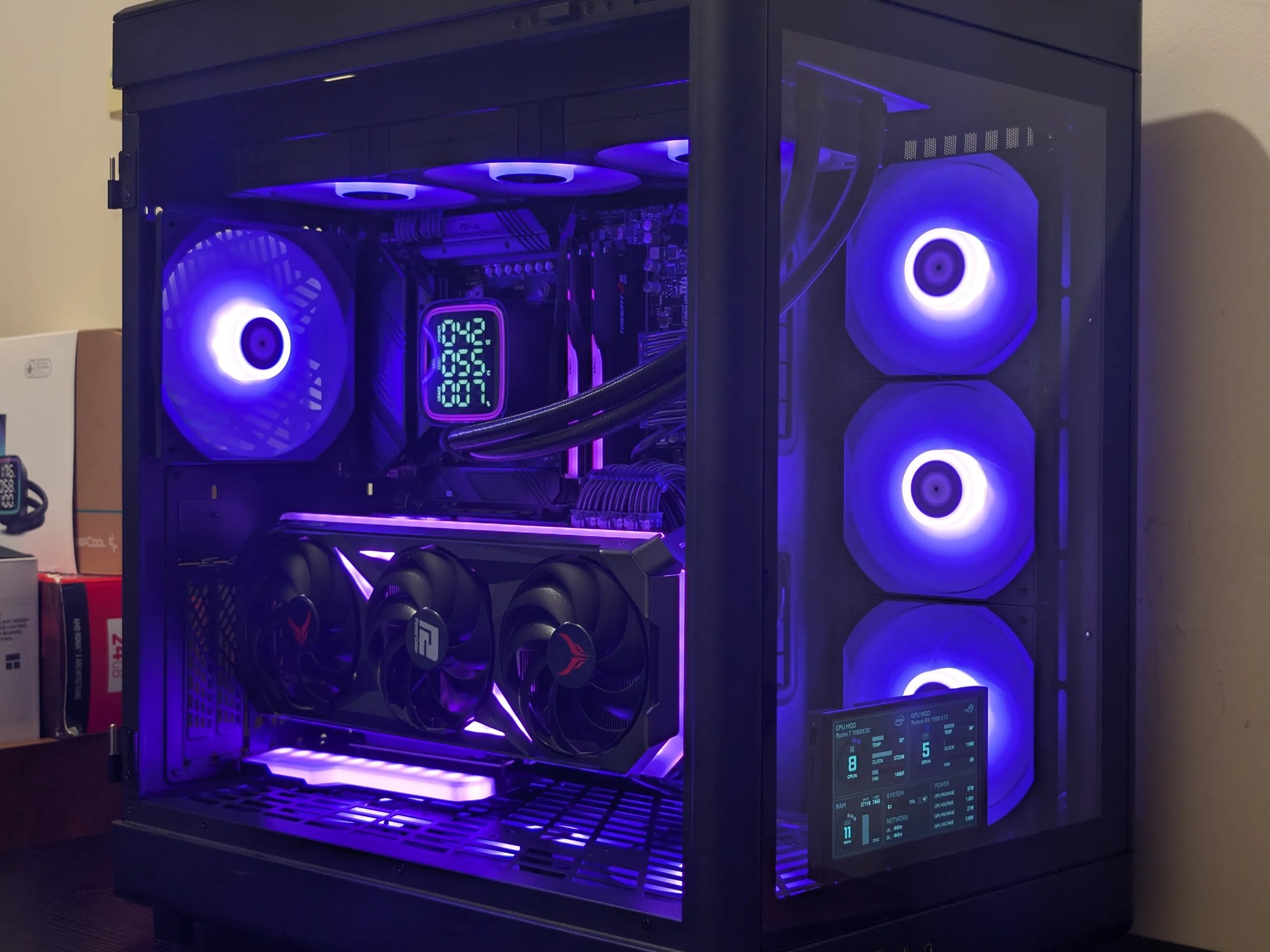 🔥4K Gaming Beast | RX 7900XTX | Ryzen 7 7800X3D | 2TB SSD | 64GB RAM | WiFi 6 & Bluetooth 🔥