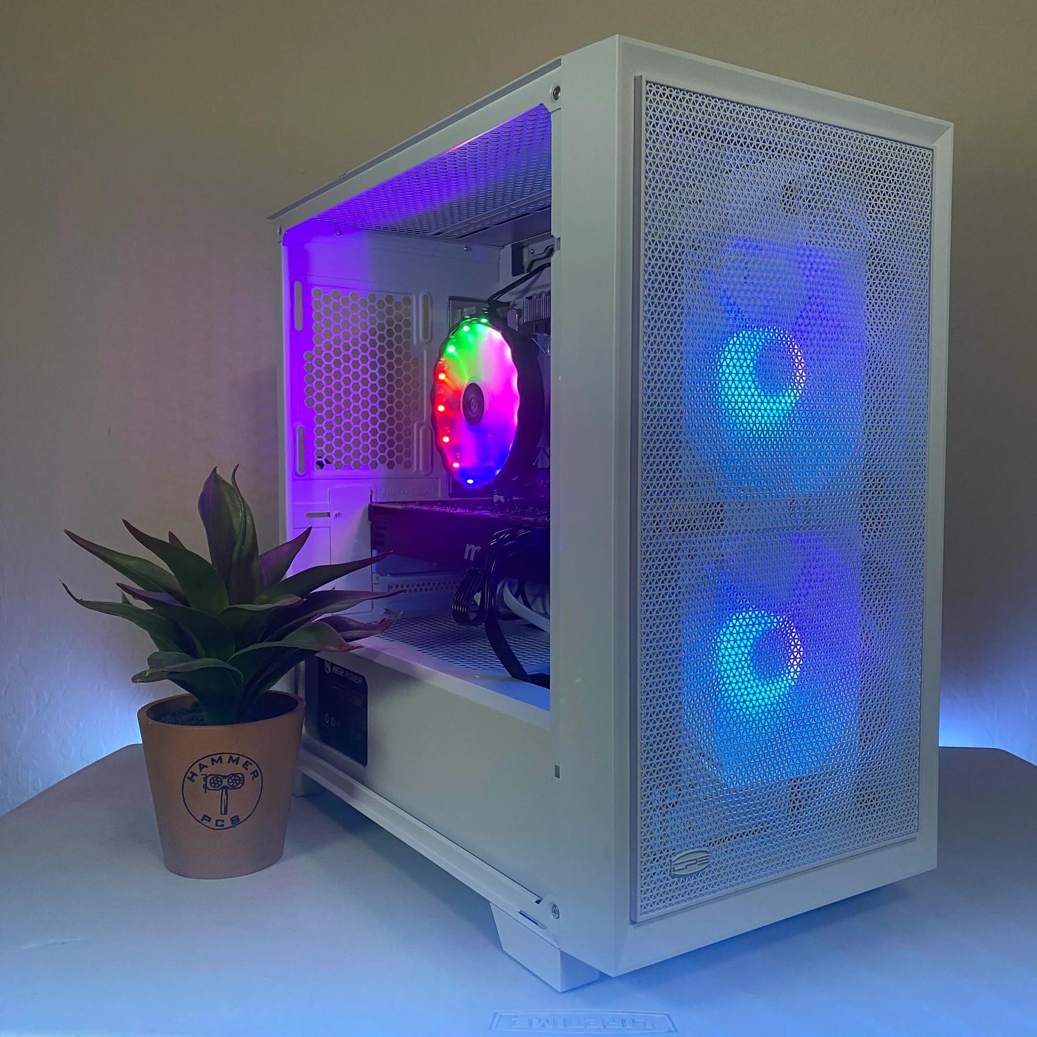 ❄️⚡Aquila V1 ❄️⚡| Custom Gaming PC | Windows 11, GTX 970, 12 Core CPU, 16gb RAM, 1.25TB Storage!