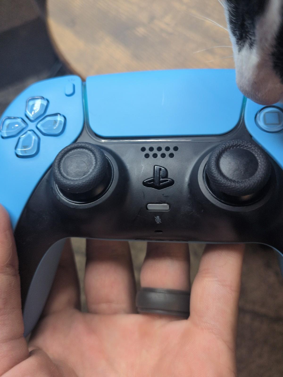 TMR Upgraded | Starlight Blue PS5 Dualsense Controller| Calibrated and Tested.