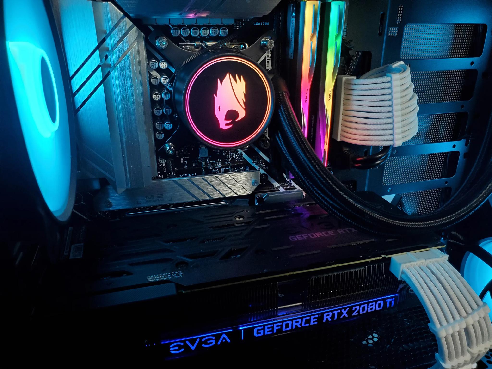I7 12700KF/RTX 2080Ti Water Cooled Gaming PC Computer