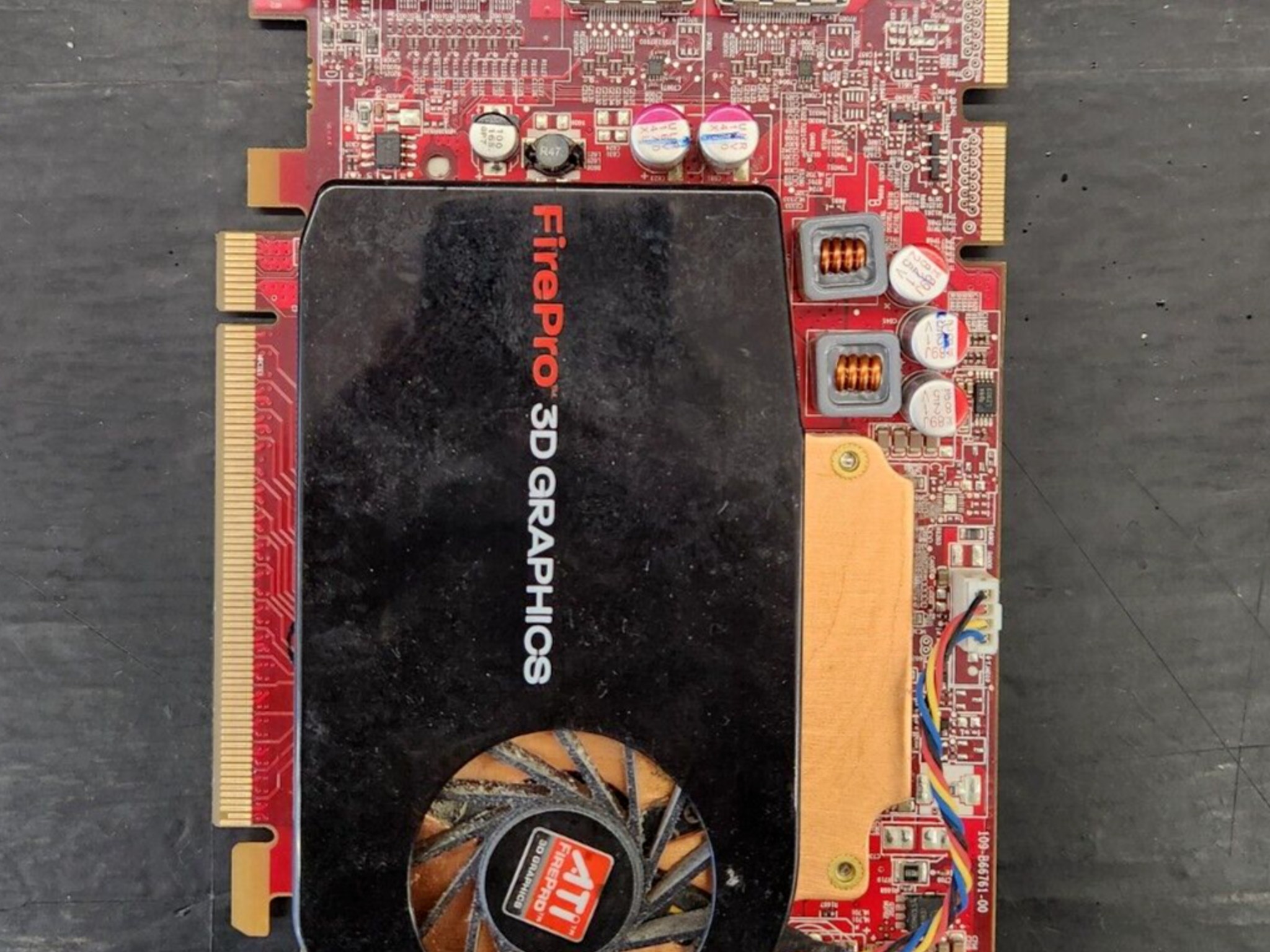 AMD ATI FirePro V3750 256MB GDDR3 Graphics Card - DisplayPort, DVI