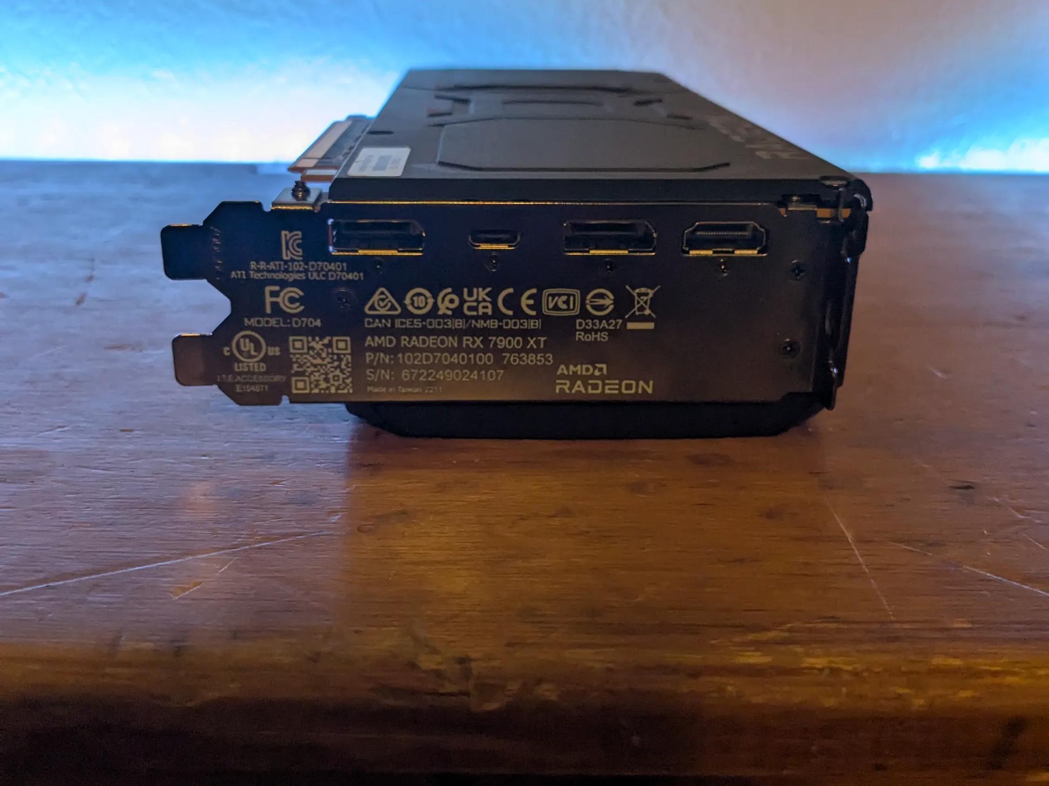 RX 7900 XT 20 GB ASRock Reference Edition