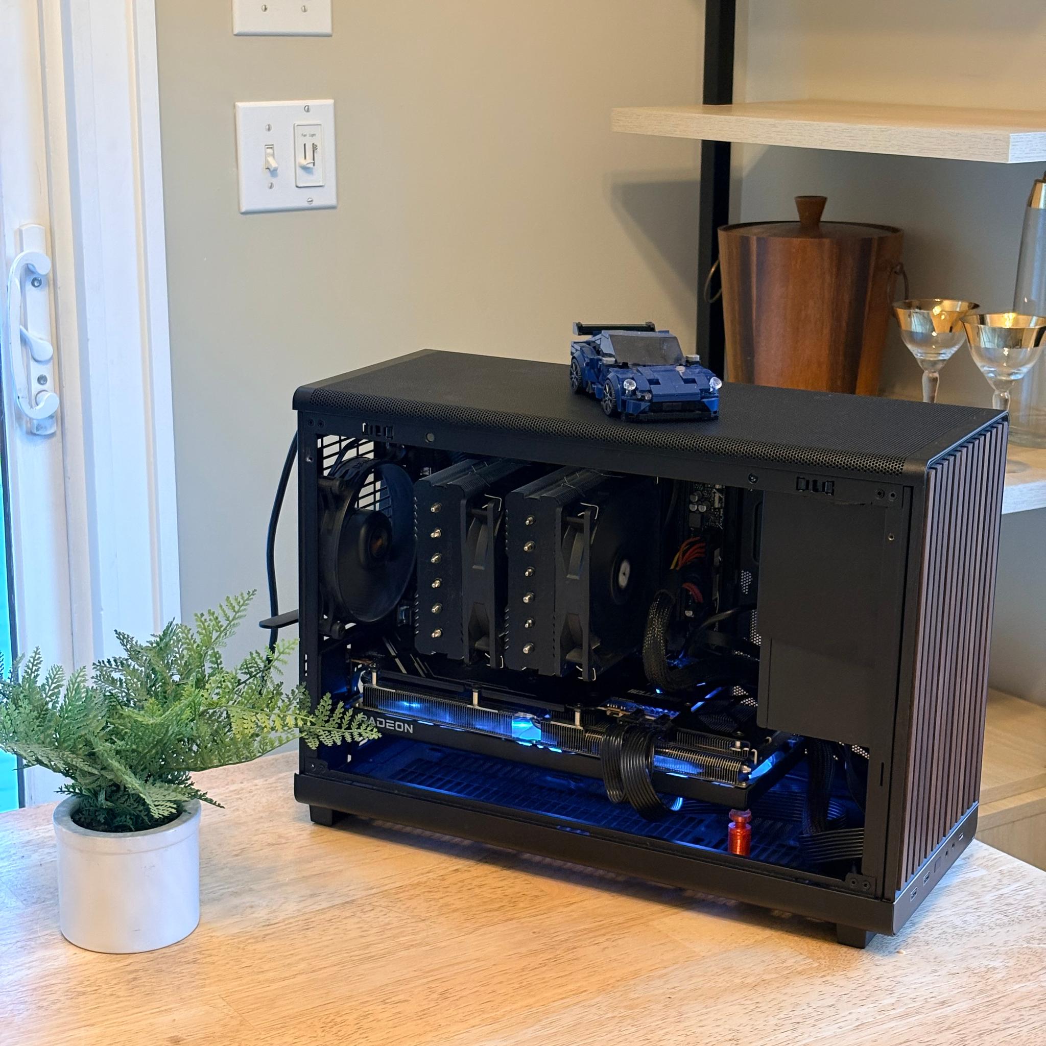 Radeon RX 7700 XT Custom Gaming PC - Ryzen 5 9600X, 1TB NVMe SSD