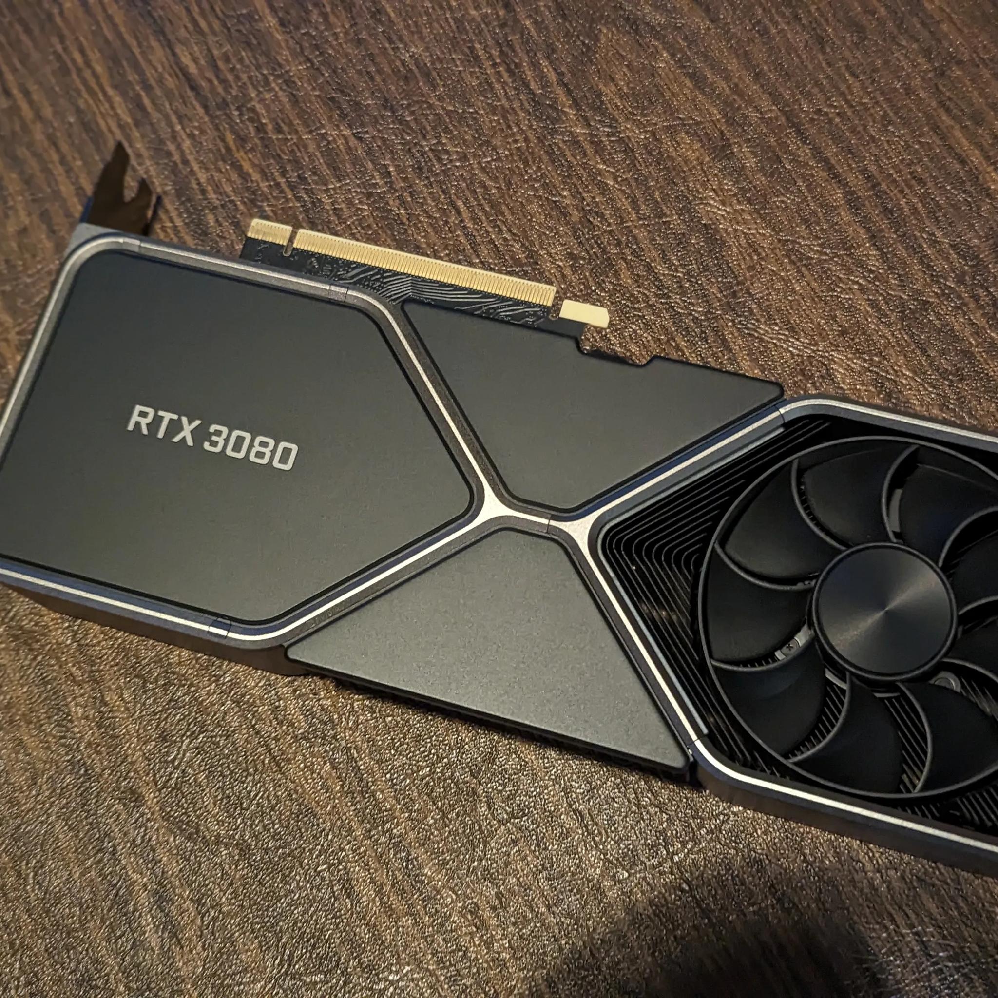 NVIDIA GeForce RTX 3080 Founders Edition 10GB GDDR6X Graphics/Video Card