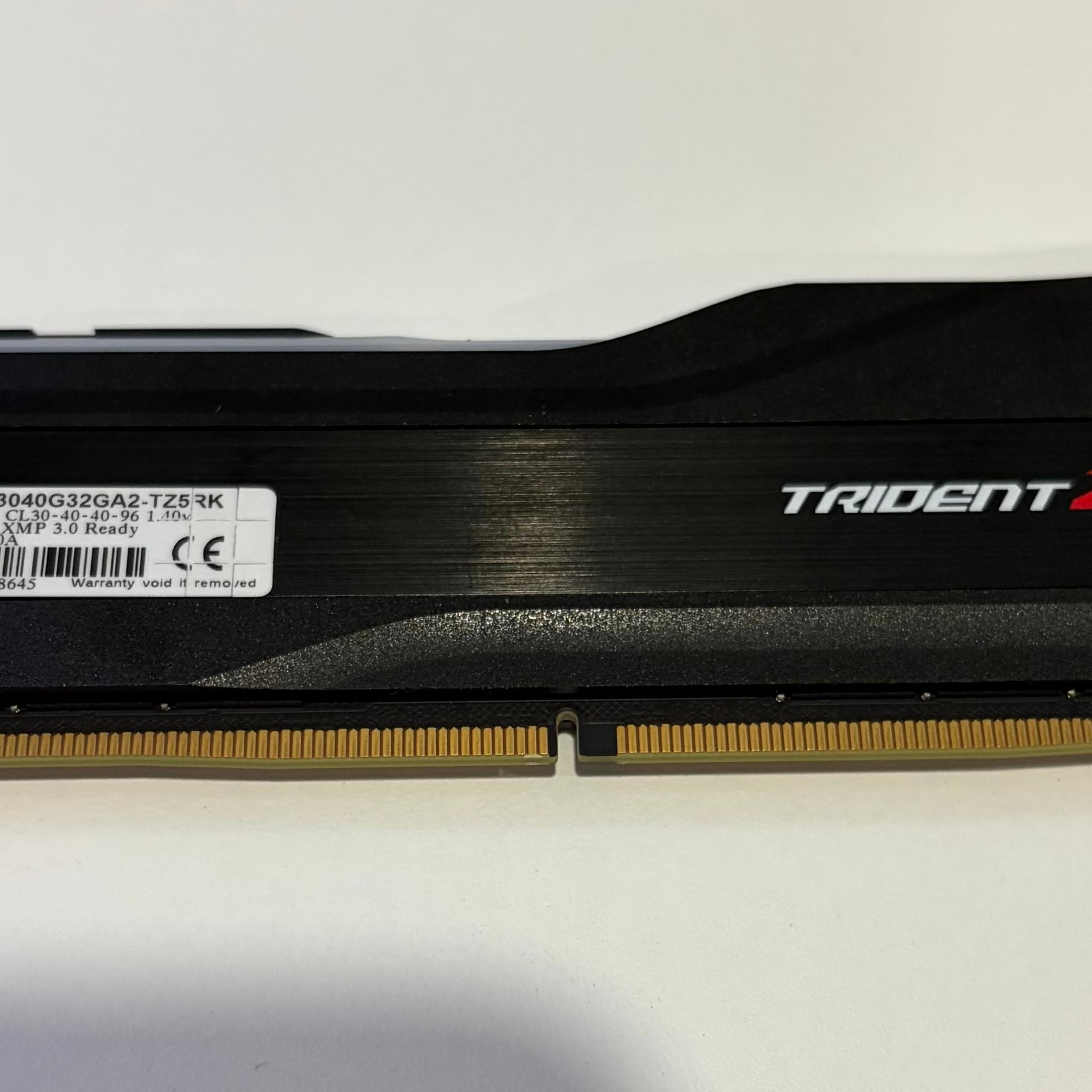 G.SKILL Trident Z5 RGB 32GB (1x32GB) DDR5 6000MHz RAM
