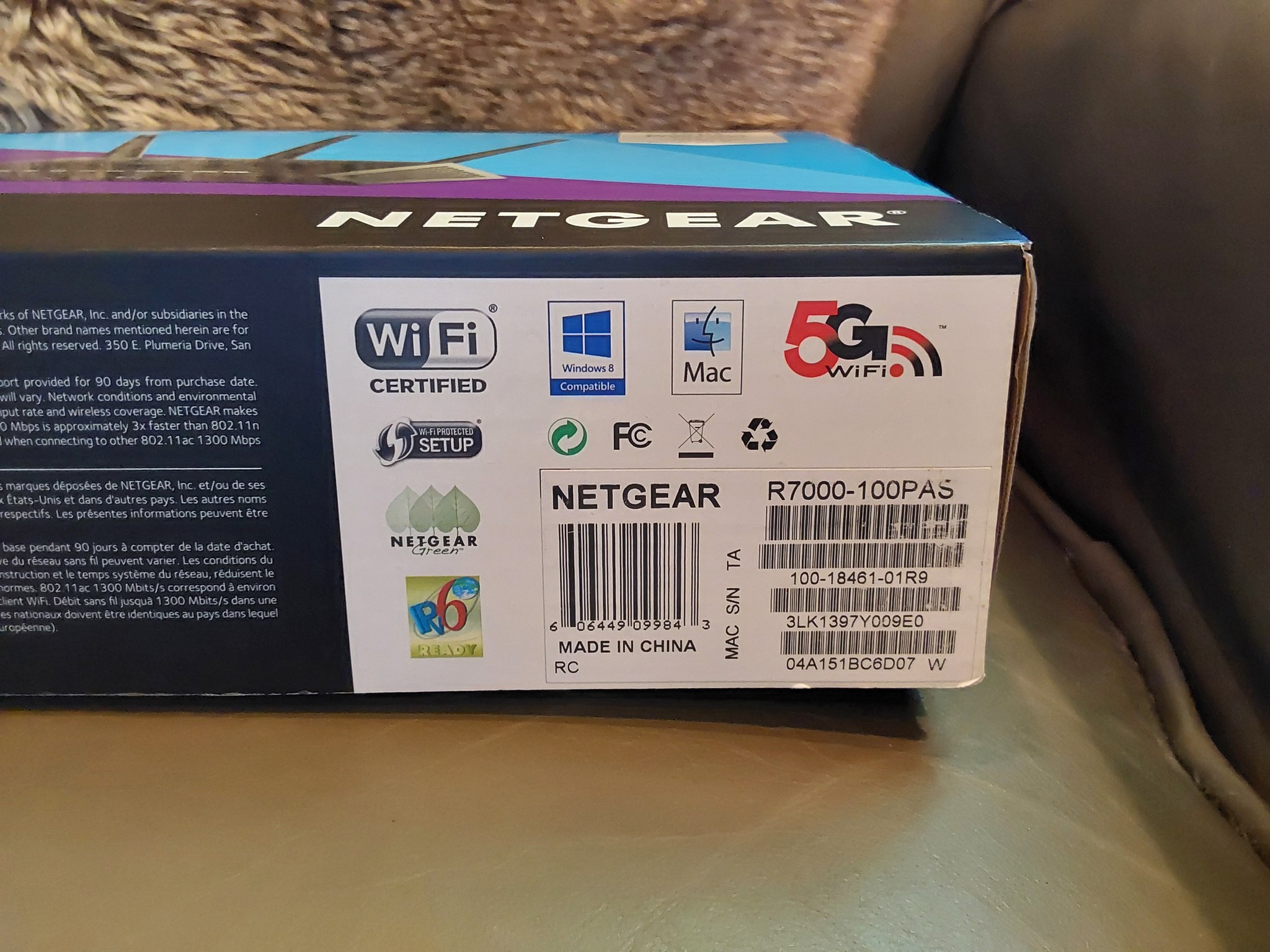 NETGEAR NIGHTHAWK R7000 AC1900 Smart WiFi Router