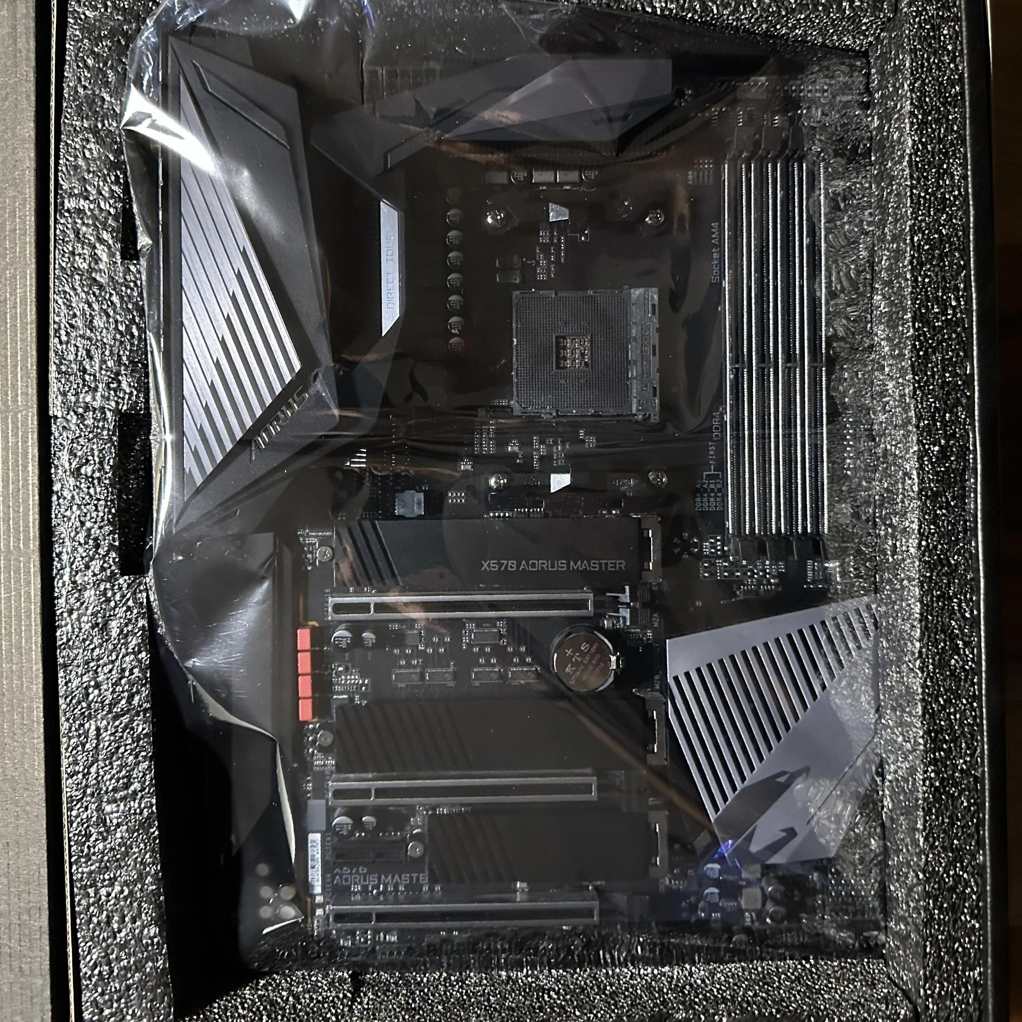 Gigabyte AM4 Aorus Master X570 Rev 1.2