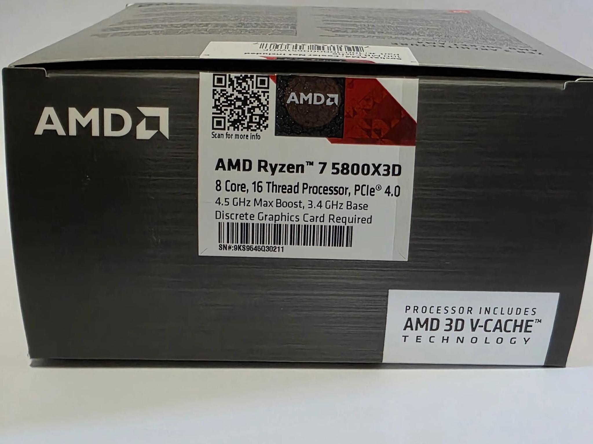 AMD Ryzen 7 5800X3D