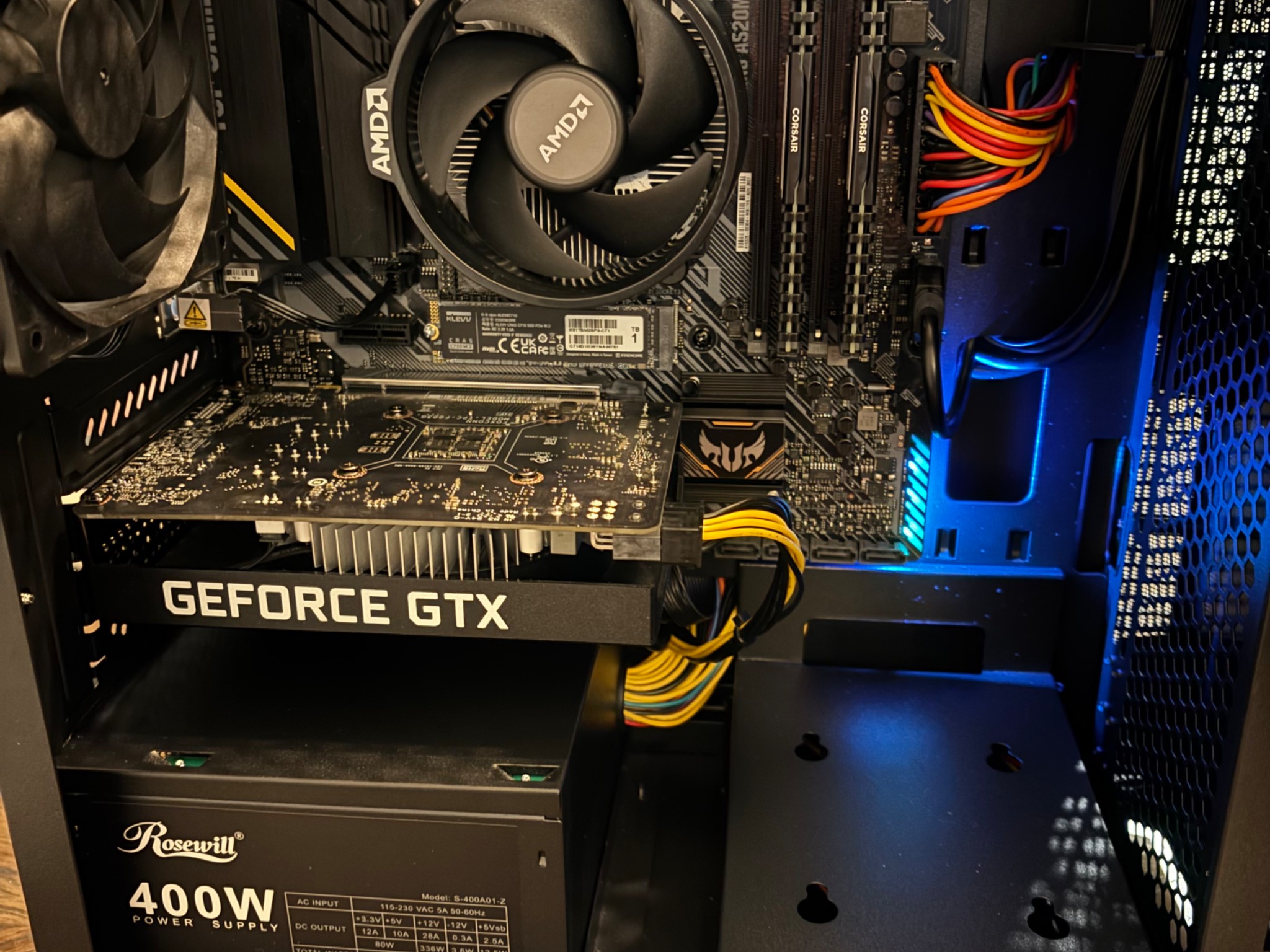 AMD Gaming PC - Ryzen 5 3600 16gb 1 TB NVMe 1650 Super Win 11 WIFI