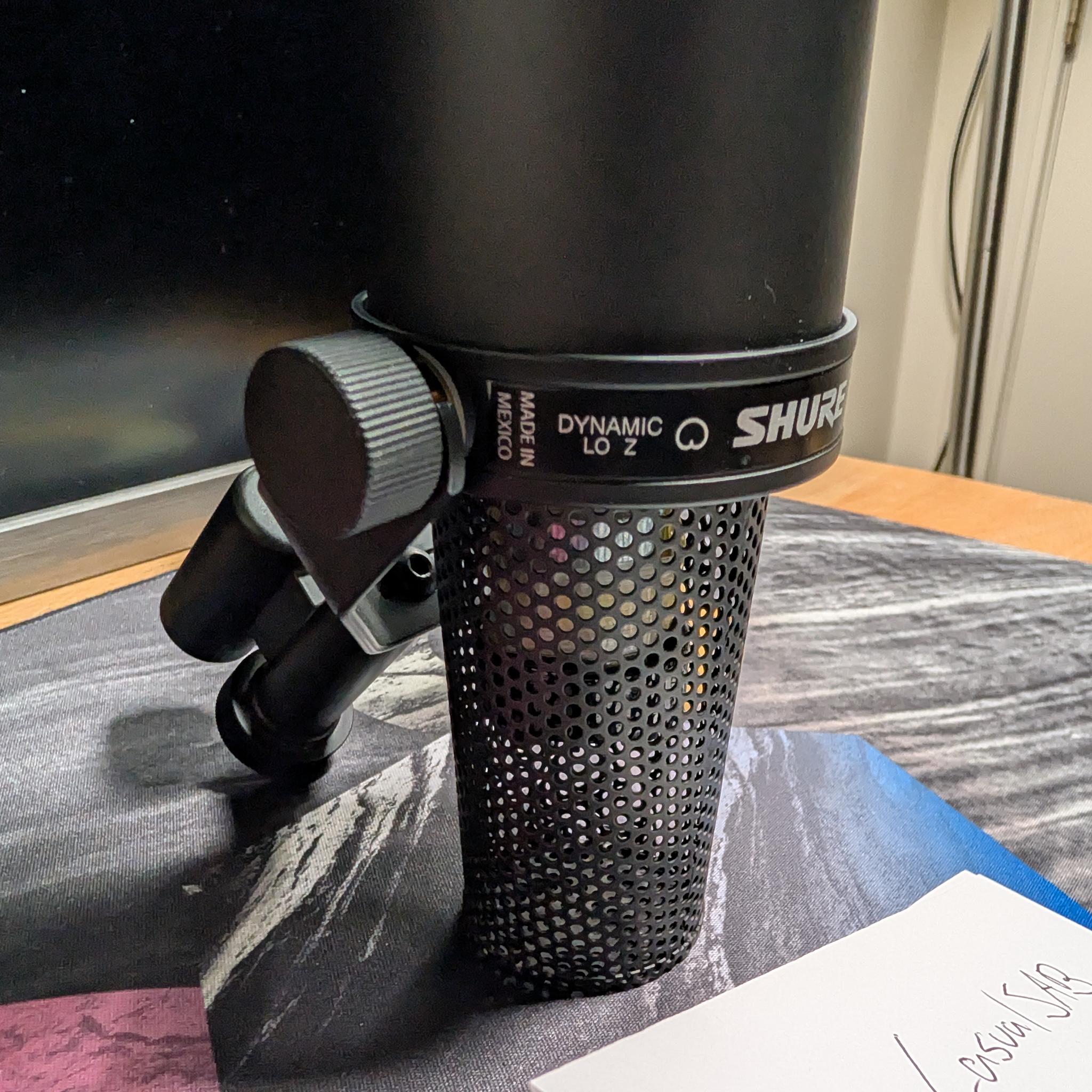 Shure SM7B XLR Microphone w/o Windscreen
