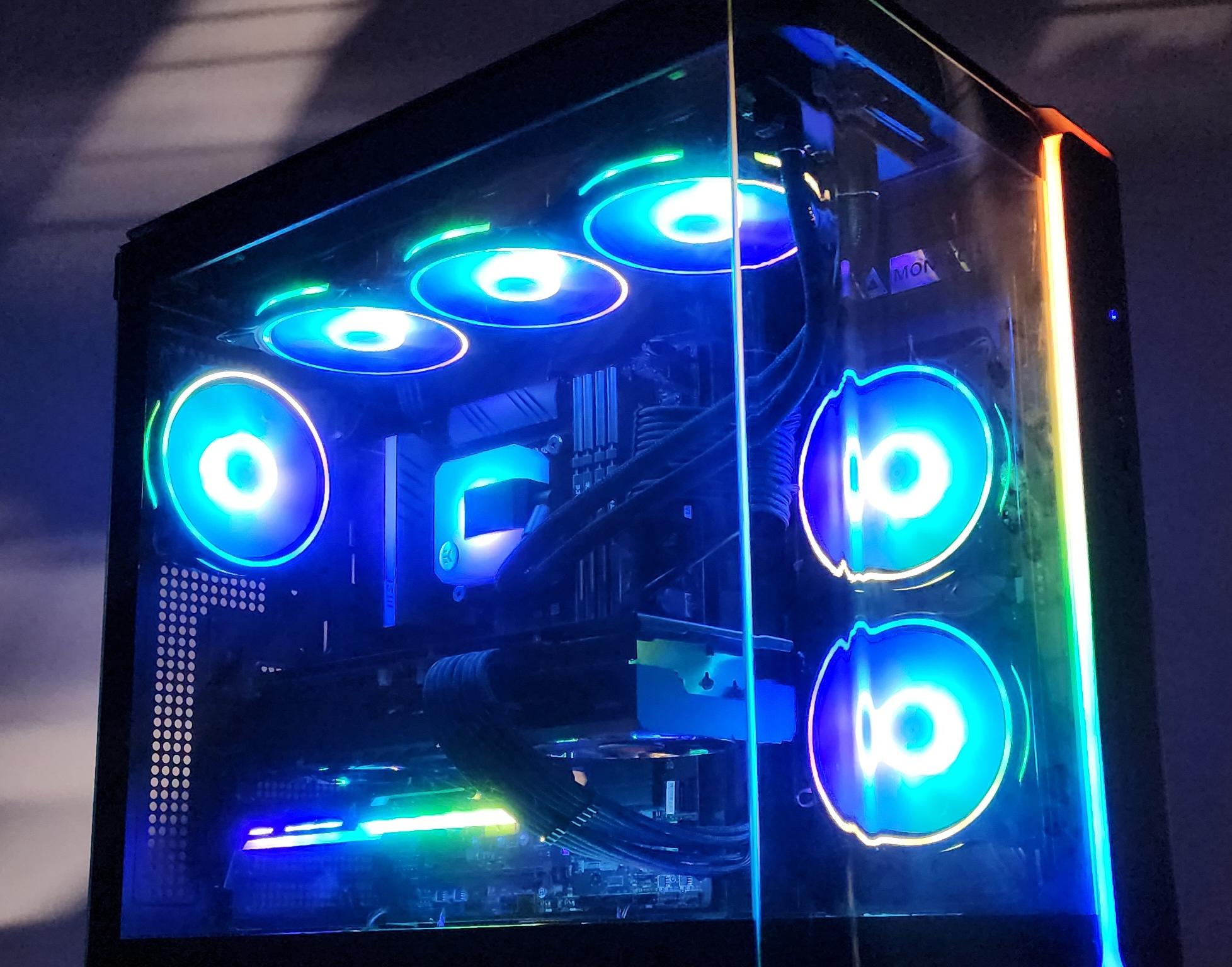 Gaming PC i9-11900K 32GB RAM 2TB SSD RX 6800 XT 16GB Windows 11 Computer