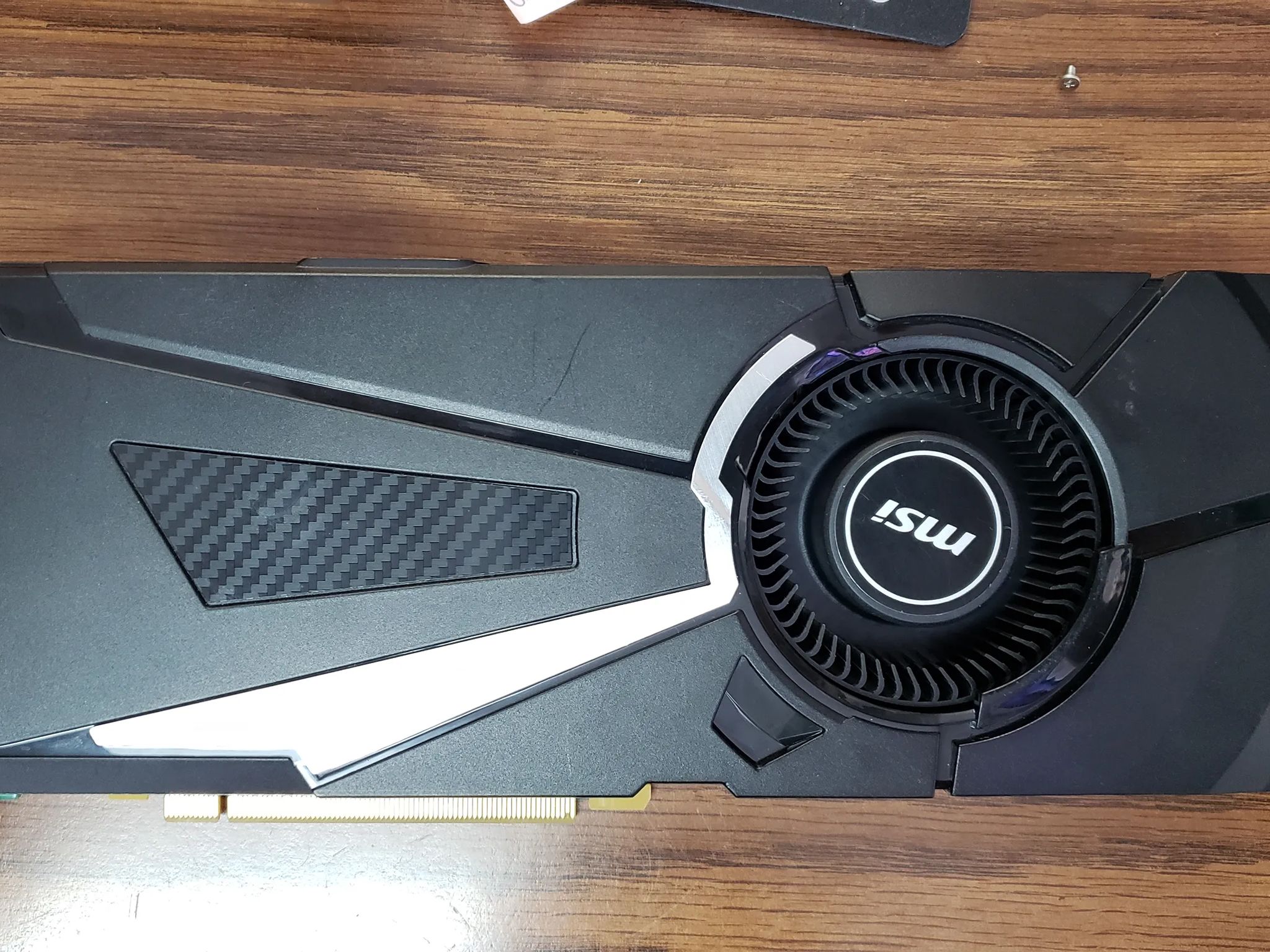 MSi GTX 1070 graphics card