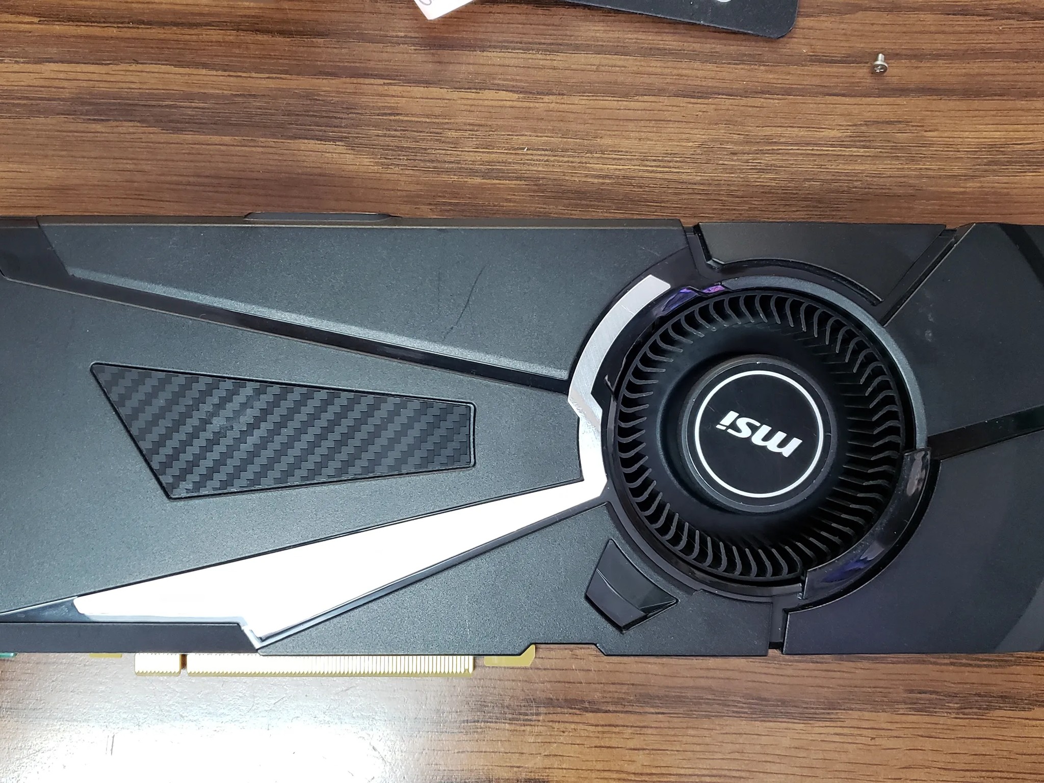 MSi GTX 1070 graphics card