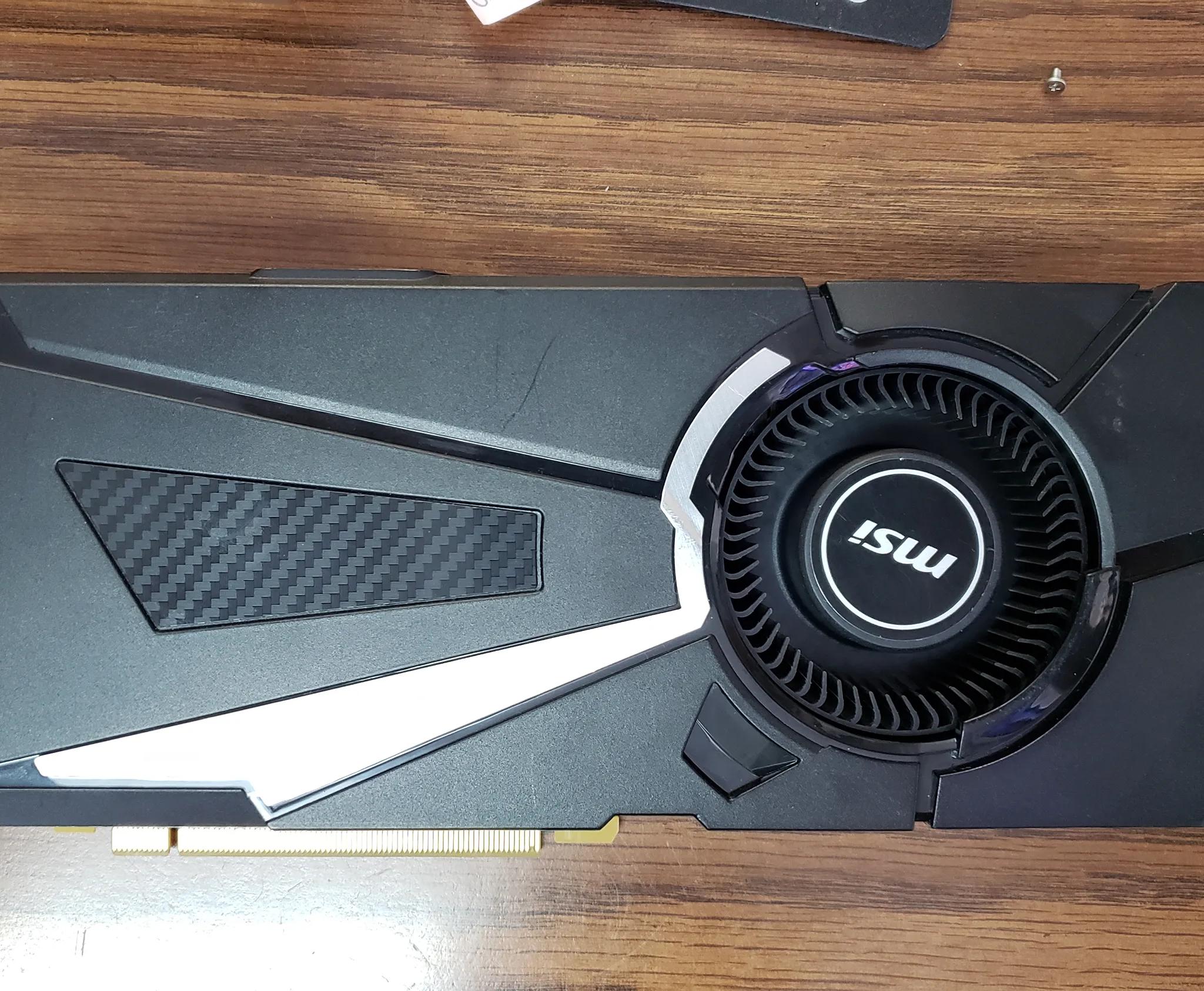 MSi GTX 1070 graphics card