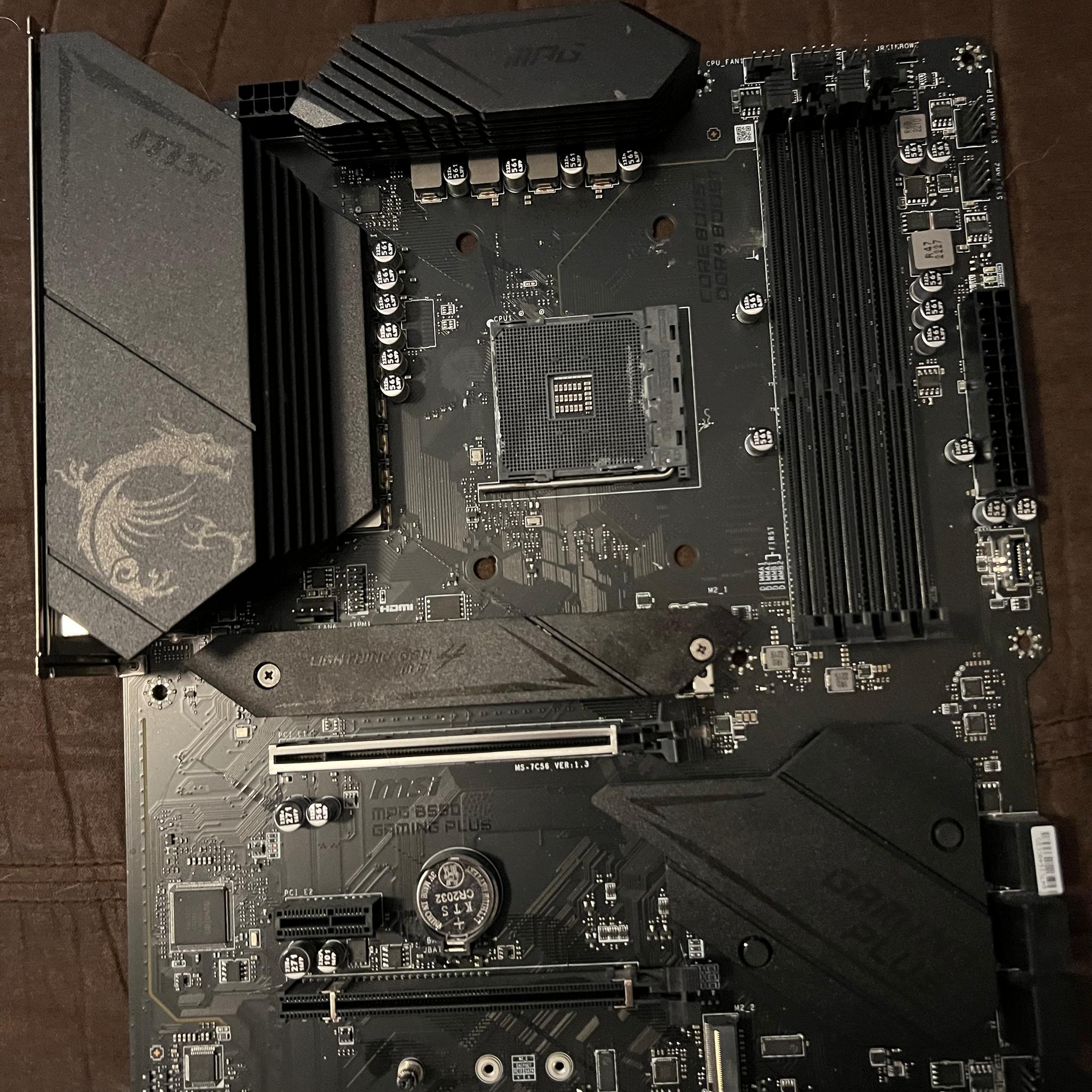 Perfect condition MSI B550 Gaming Plus motherboard