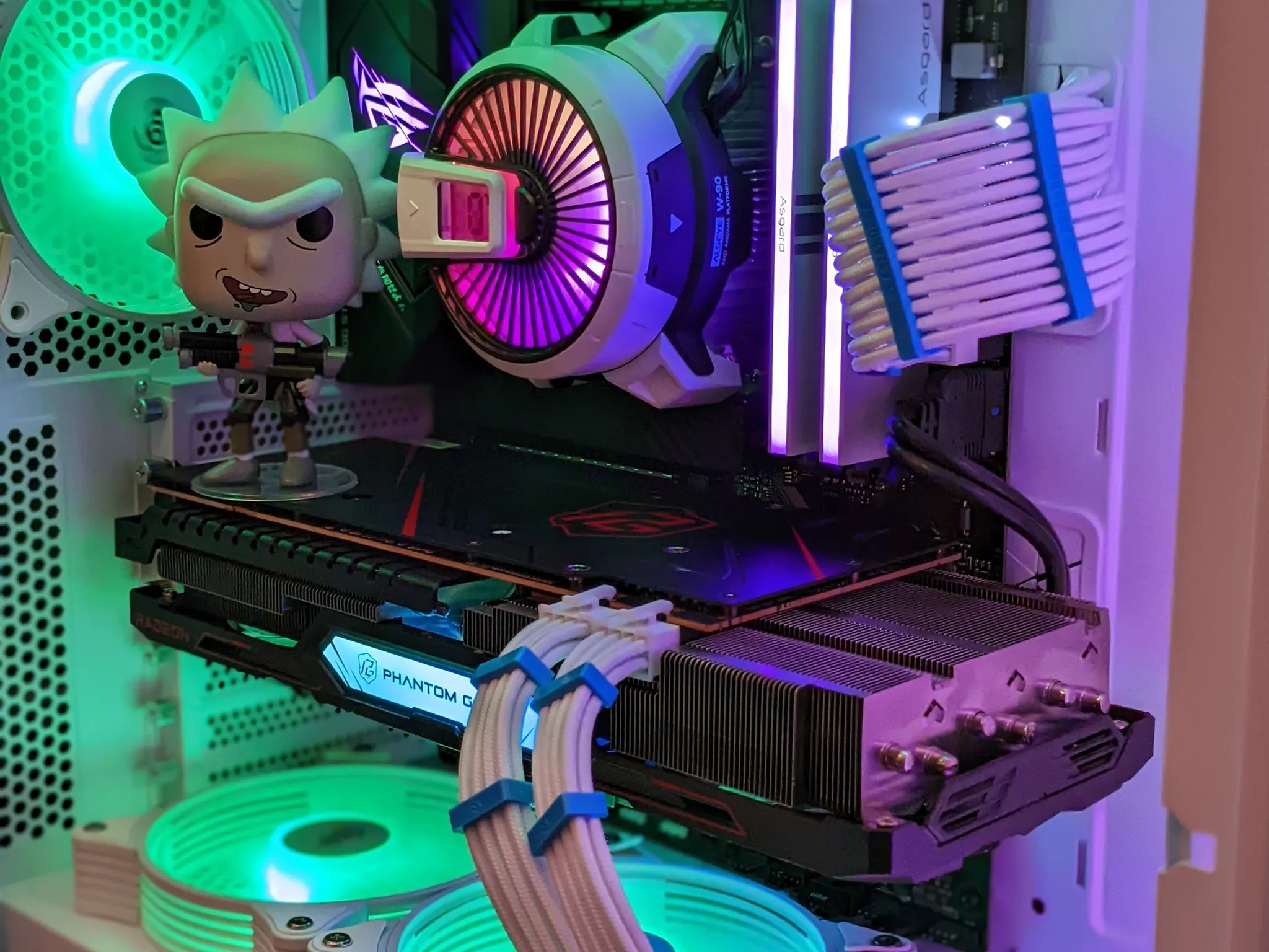 PRO Gaming PC | Weaponized Rick🧪| Ryzen 7 5700| RX 6800 16GB| 32GB DDR4| 2TB NVMe/SSD| Windows 11