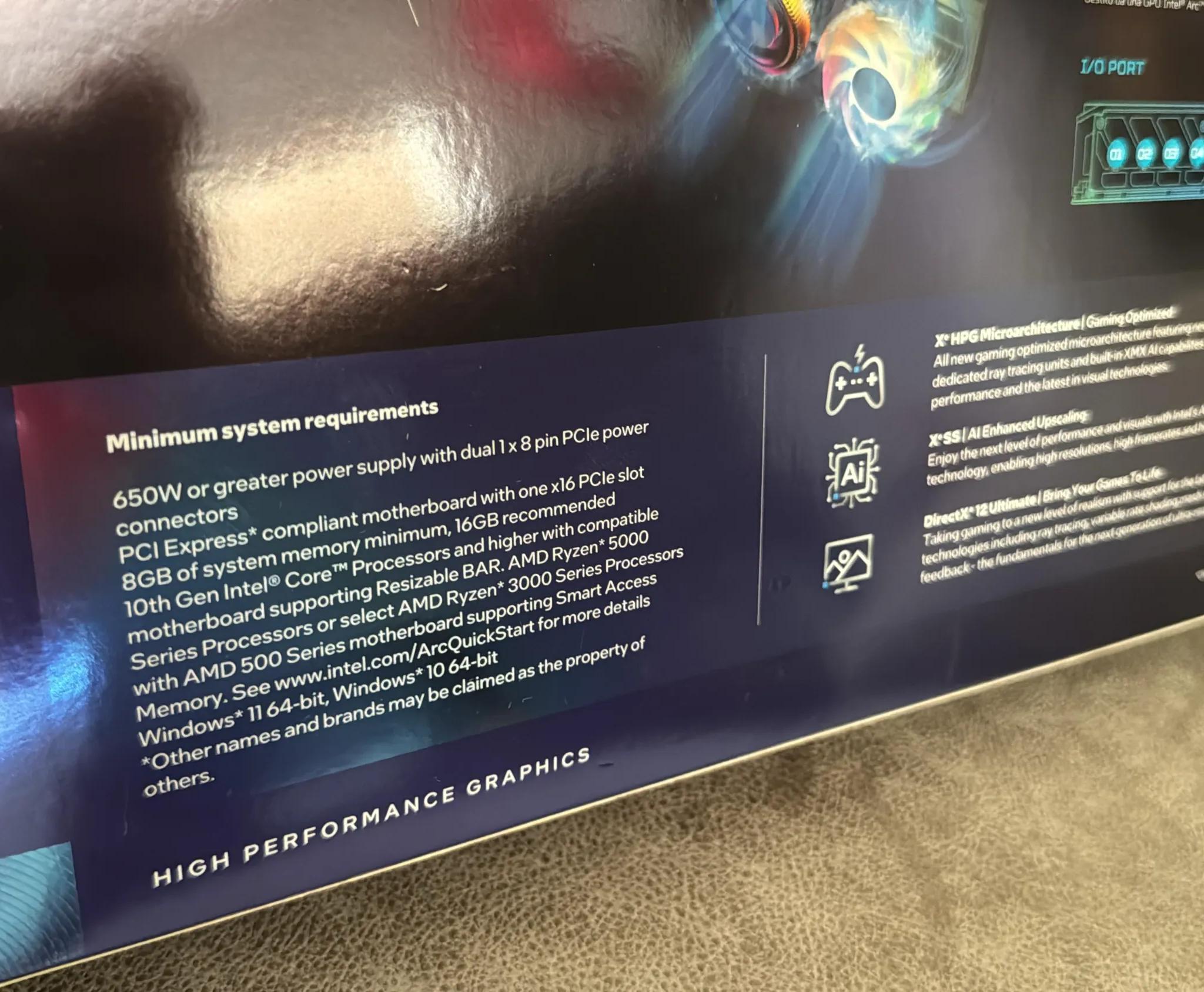 Intel ARC A770 16GB Acer Predator Bifrost