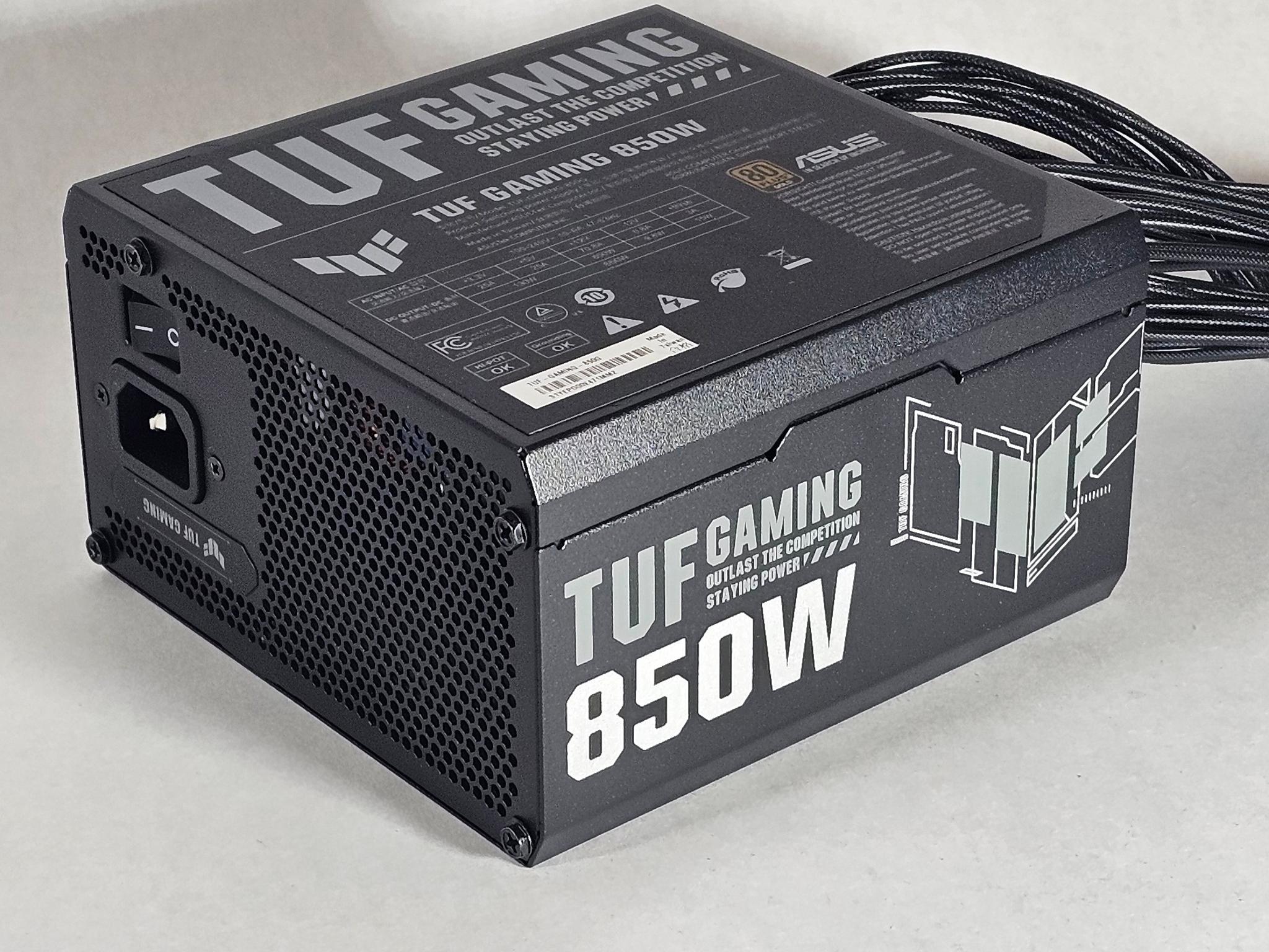 850 Watt PSU TUF Gaming 850W 80+ GOLD ATX Power Supply