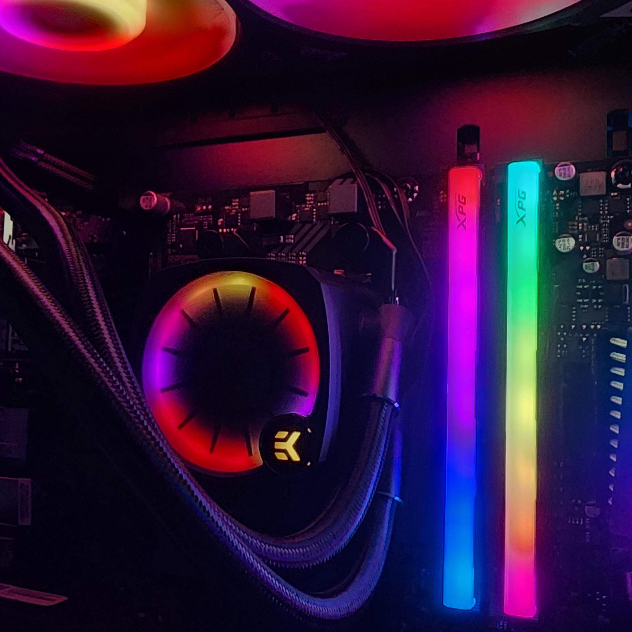 Gaming PC Ryzen 7 7800X3D 32GB RAM 1TB SSD RX 7800 XT 16GB Win11 Computer