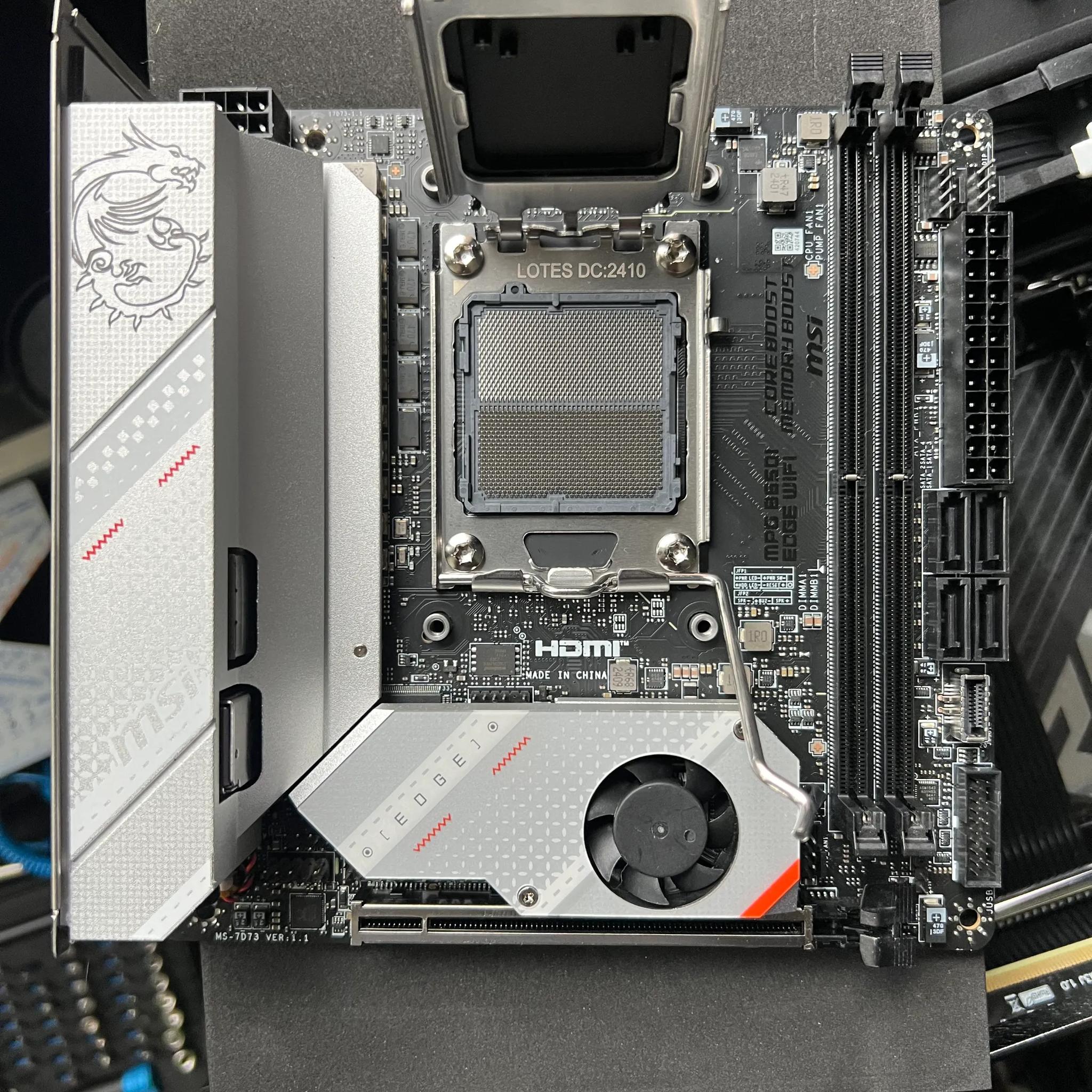 USED! MSI MPG Edge Wifi B650i Motherboard