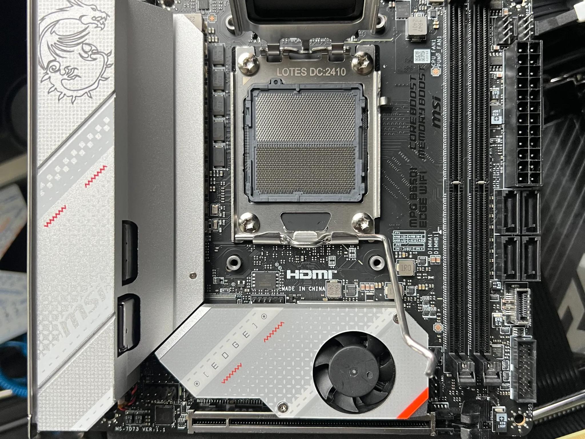 USED! MSI MPG Edge Wifi B650i Motherboard