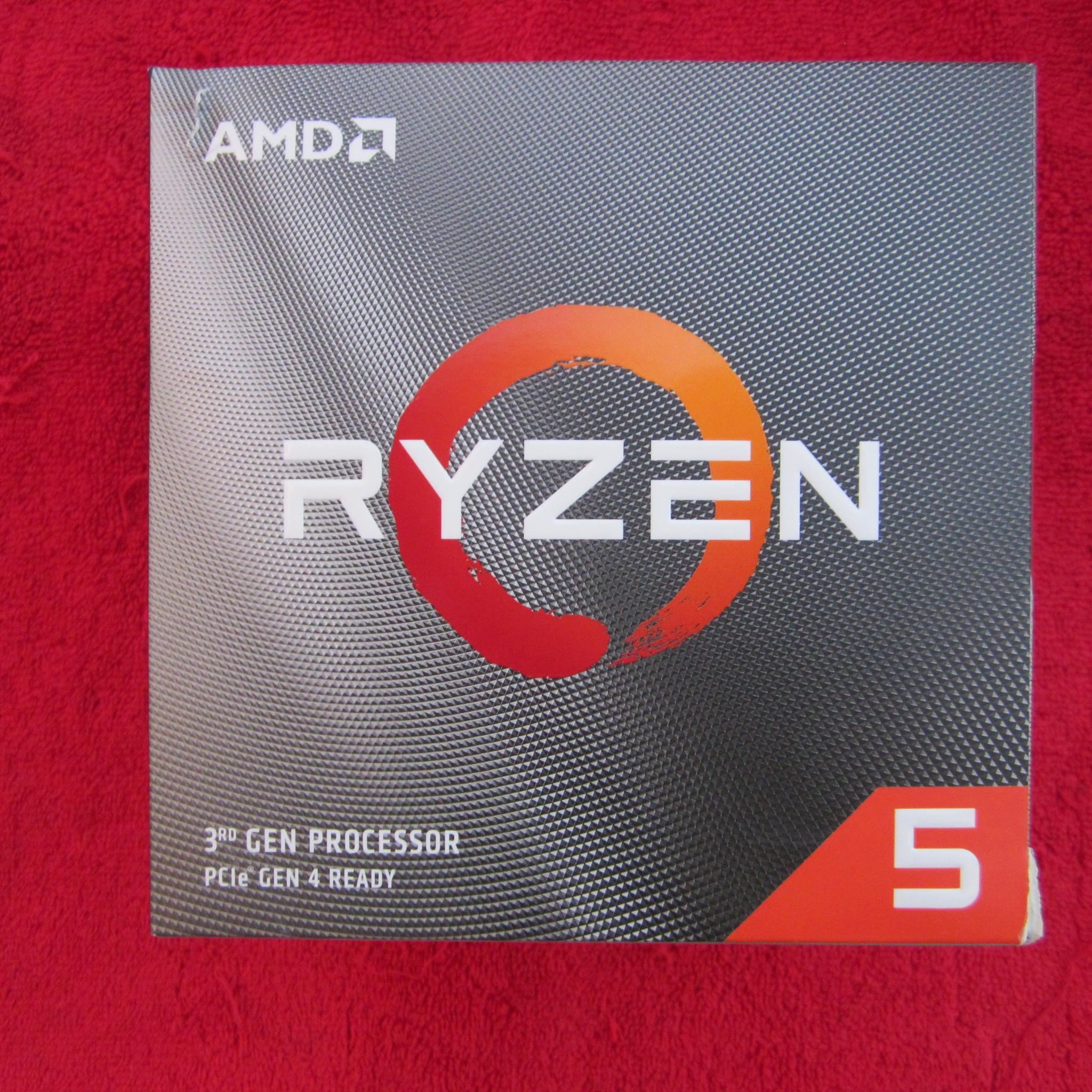 NEW! AMD Ryzen 5 3600 3.6/4.2 GHz AM4 CPU With Wraith Spire Cooler