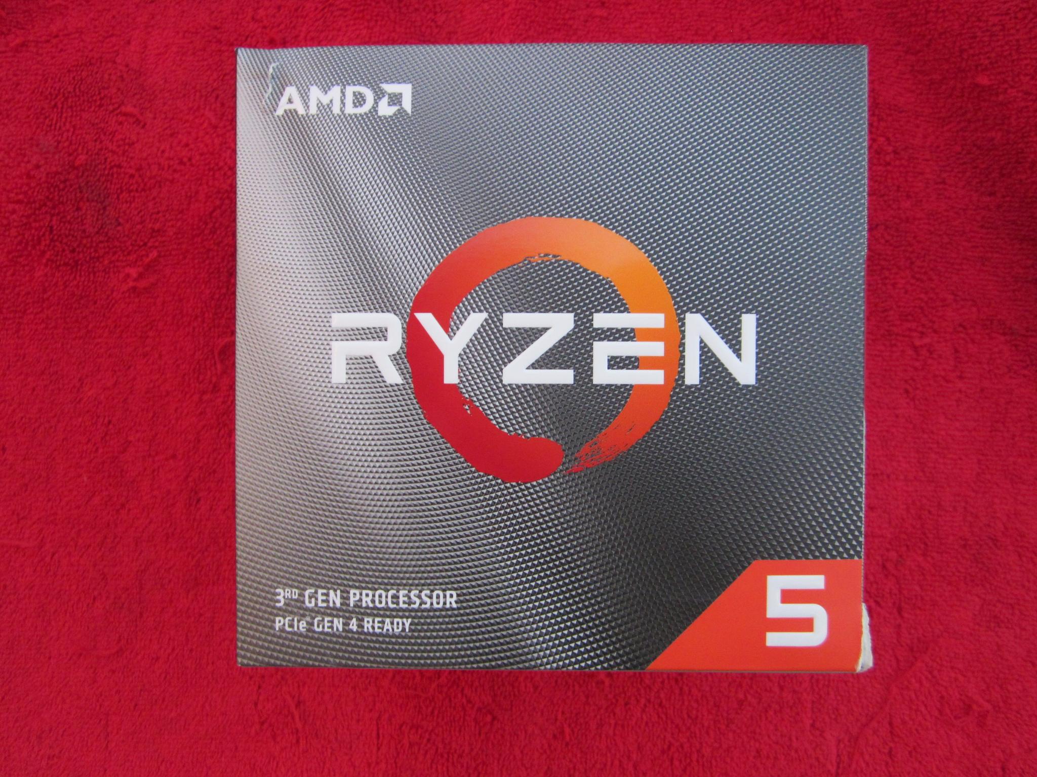NEW! AMD Ryzen 5 3600 3.6/4.2 GHz AM4 CPU With Wraith Spire Cooler