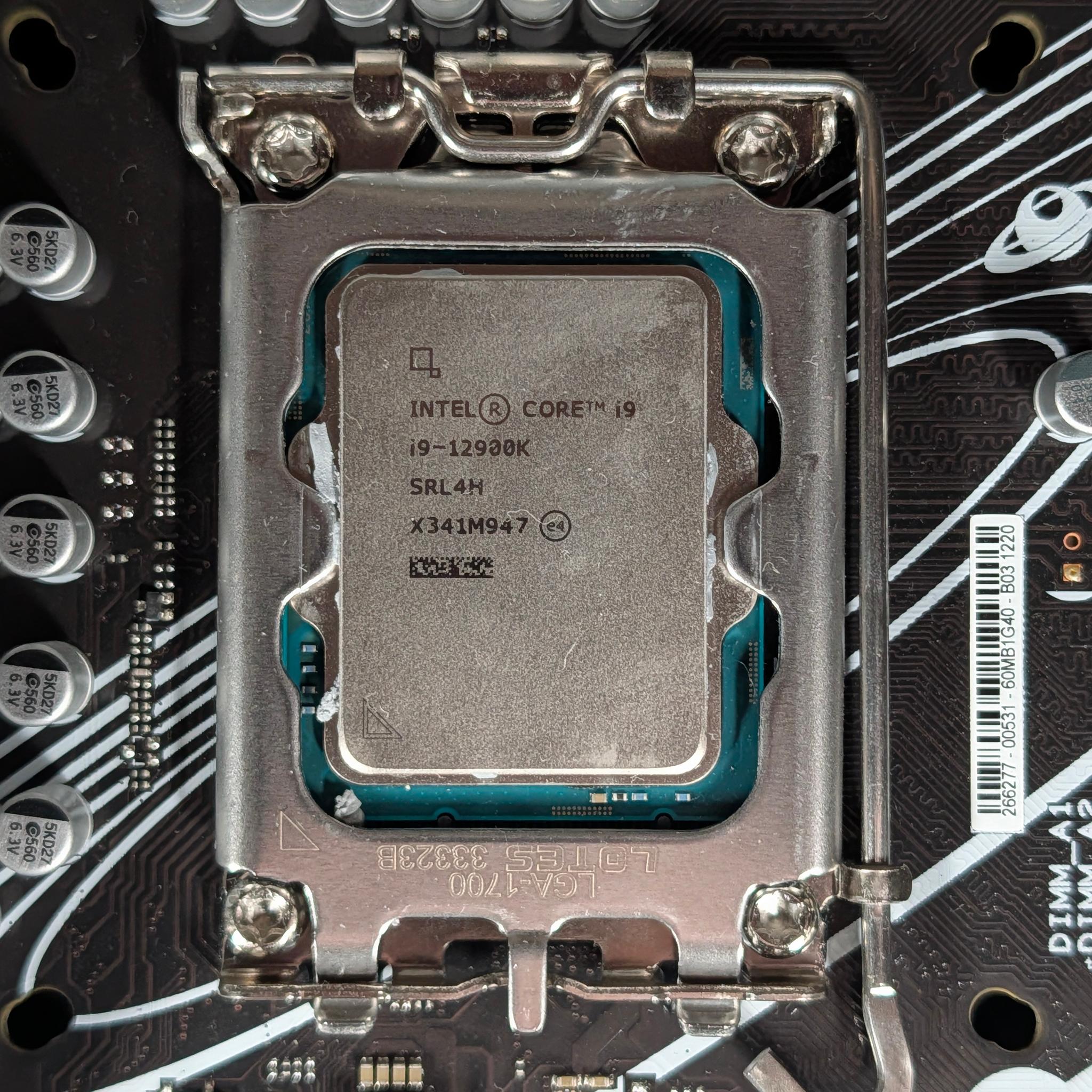 Intel Core i9-12900K / Asus Prime Z790-V Wifi Combo
