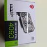 MSI GeForce RTX 4060 Ventus 2X White 8GB OC Graphics Card