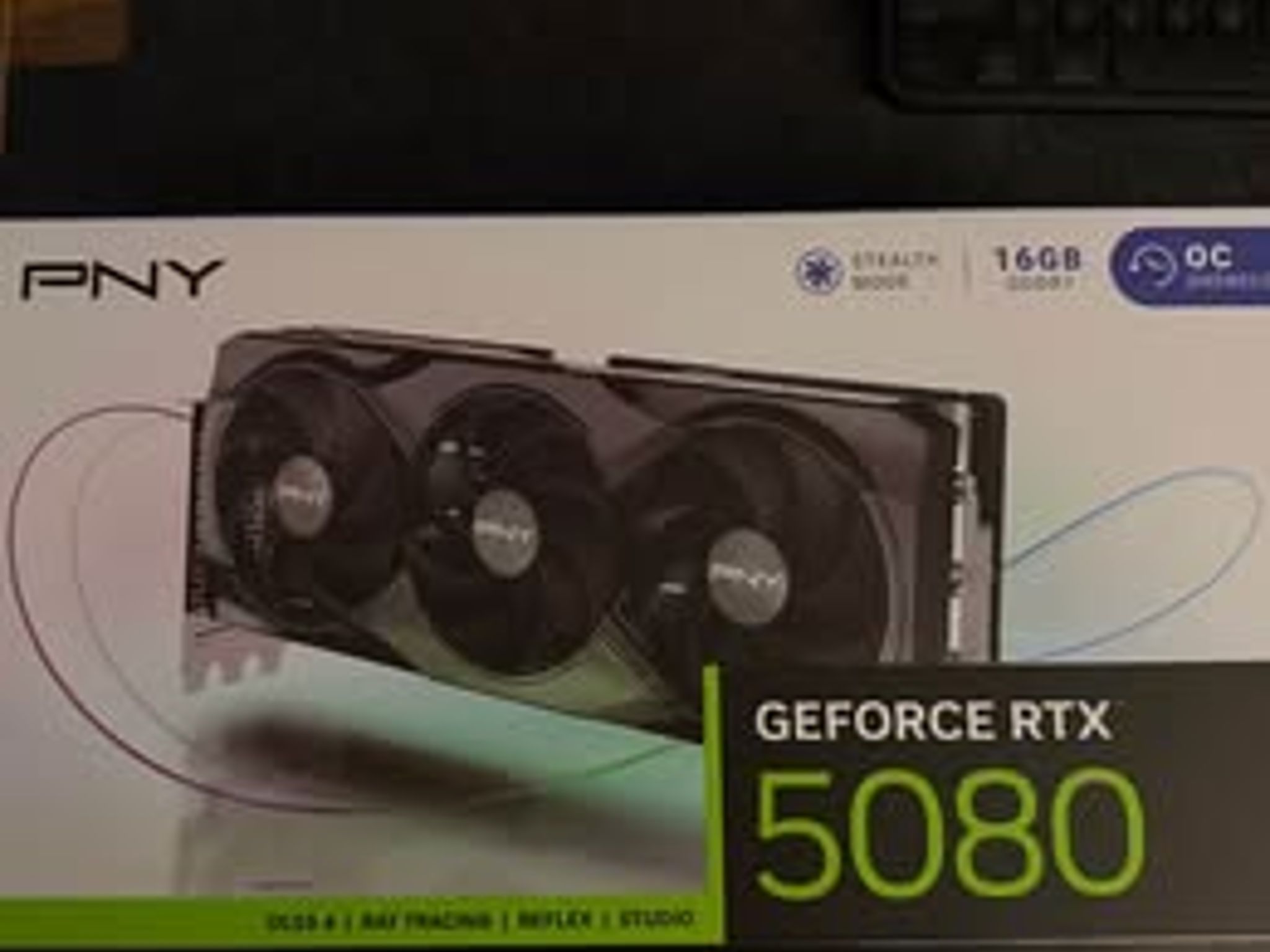 Brand New PNY GeForce RTX 5080 16GB GDDR7 OC Graphics Card - New in Box