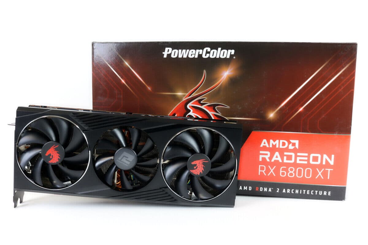 PowerColor AMD Radeon RX 6800 XT Red Dragon Triple-Fan 16GB GDDR6