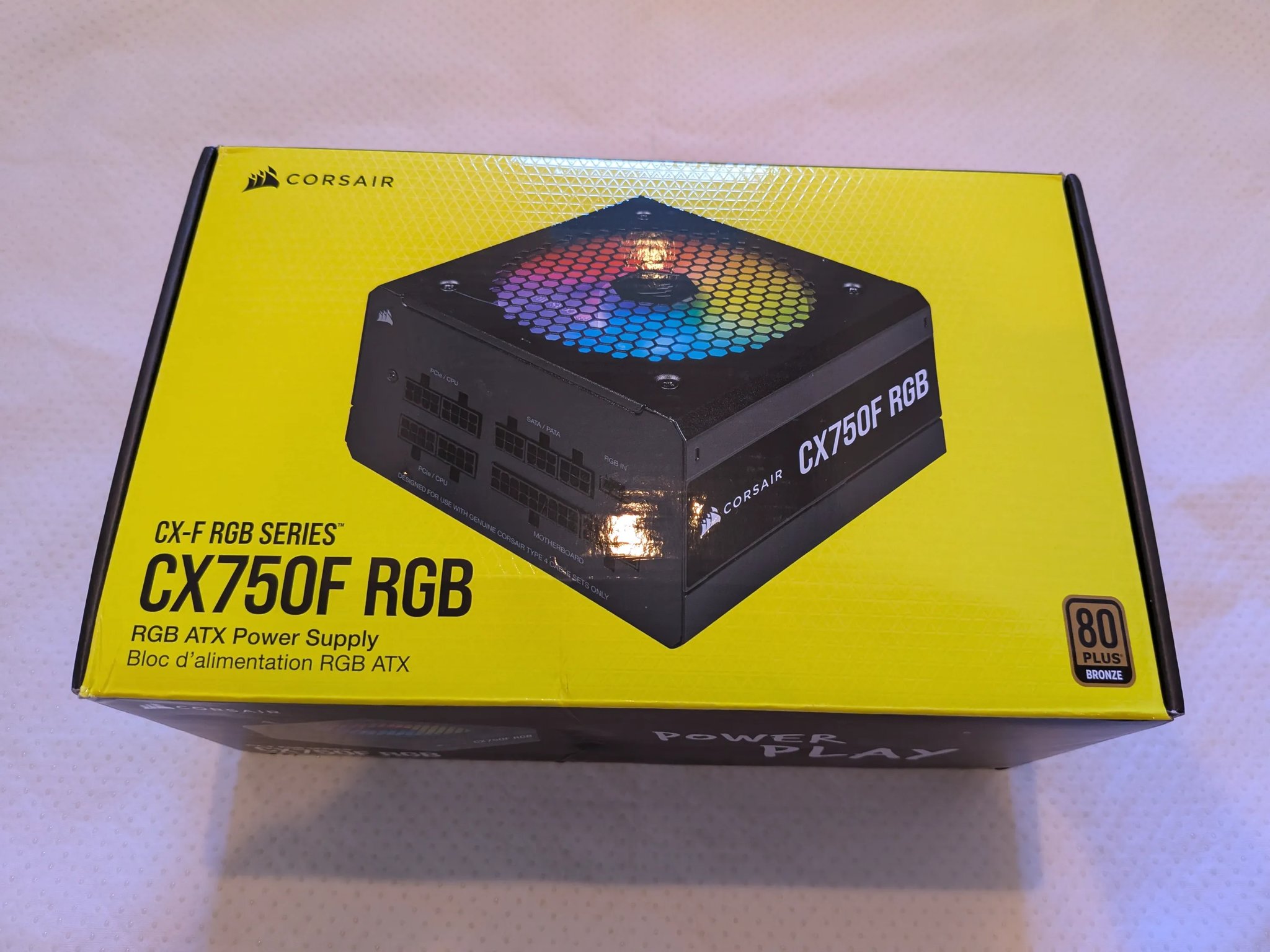 Corsair CX750F RGB power supply