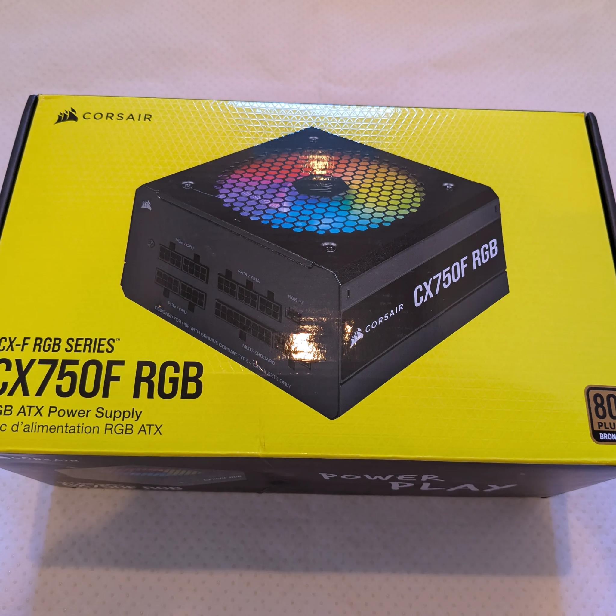 Corsair CX750F RGB power supply