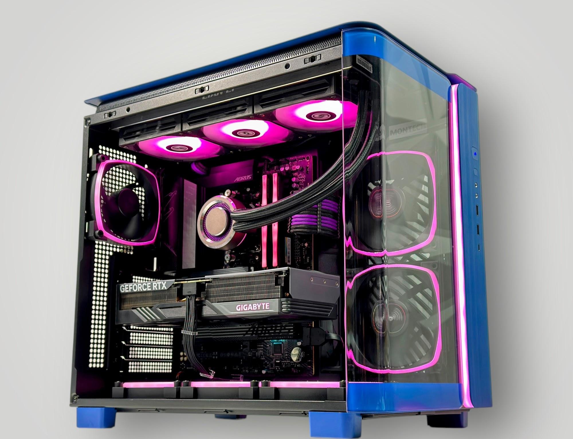 [🏷️💲Sale]🌑Liquid Cooled Gaming PC🔭Nvidia RTX 4070 Ti 12GB🔭Intel 13600KF 14 core🔭32GB DDR4