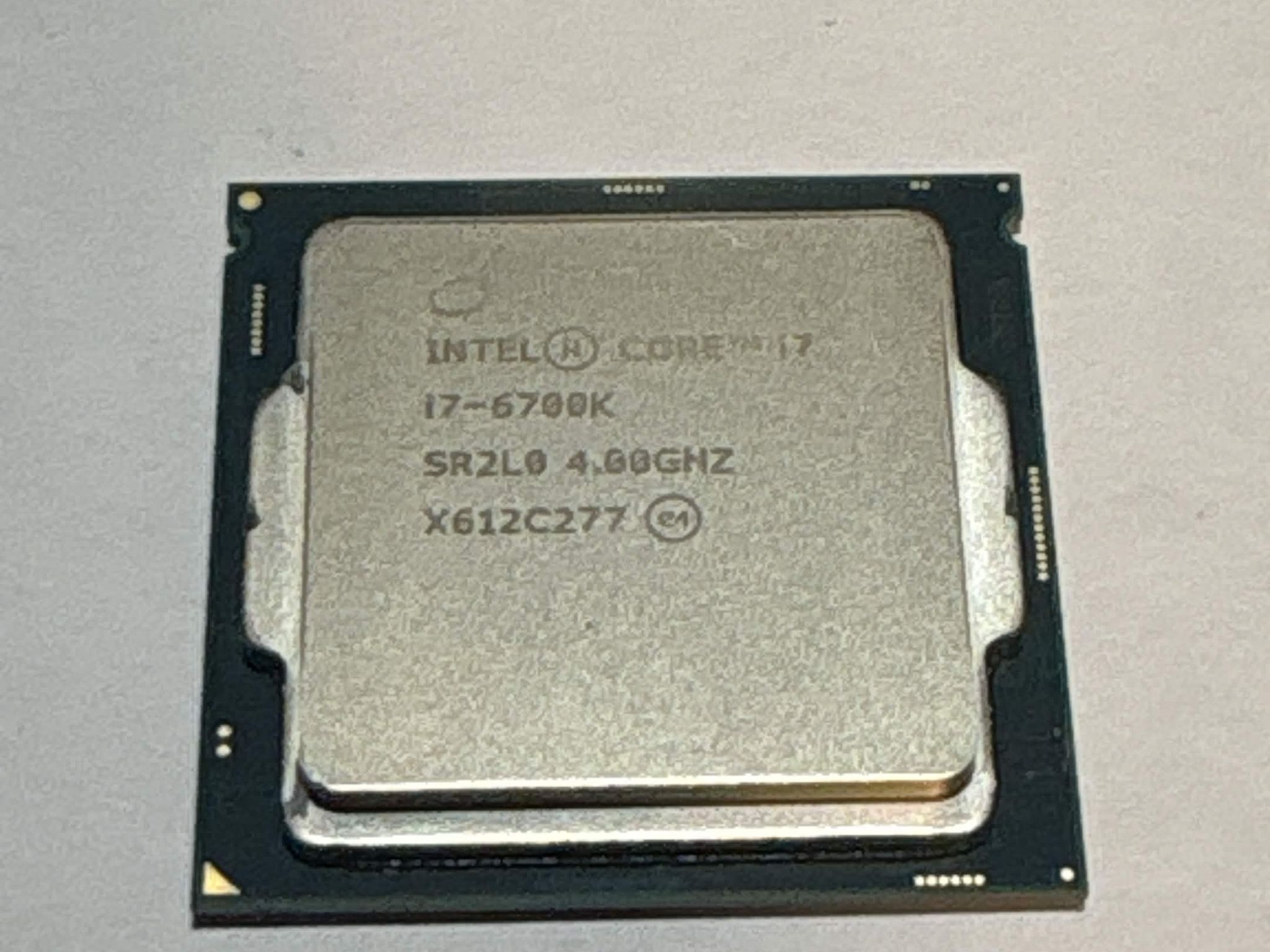 Intel Core i7-6700K 4.0GHz Quad-Core LGA 1151 Desktop Processor SR2L0 Tested