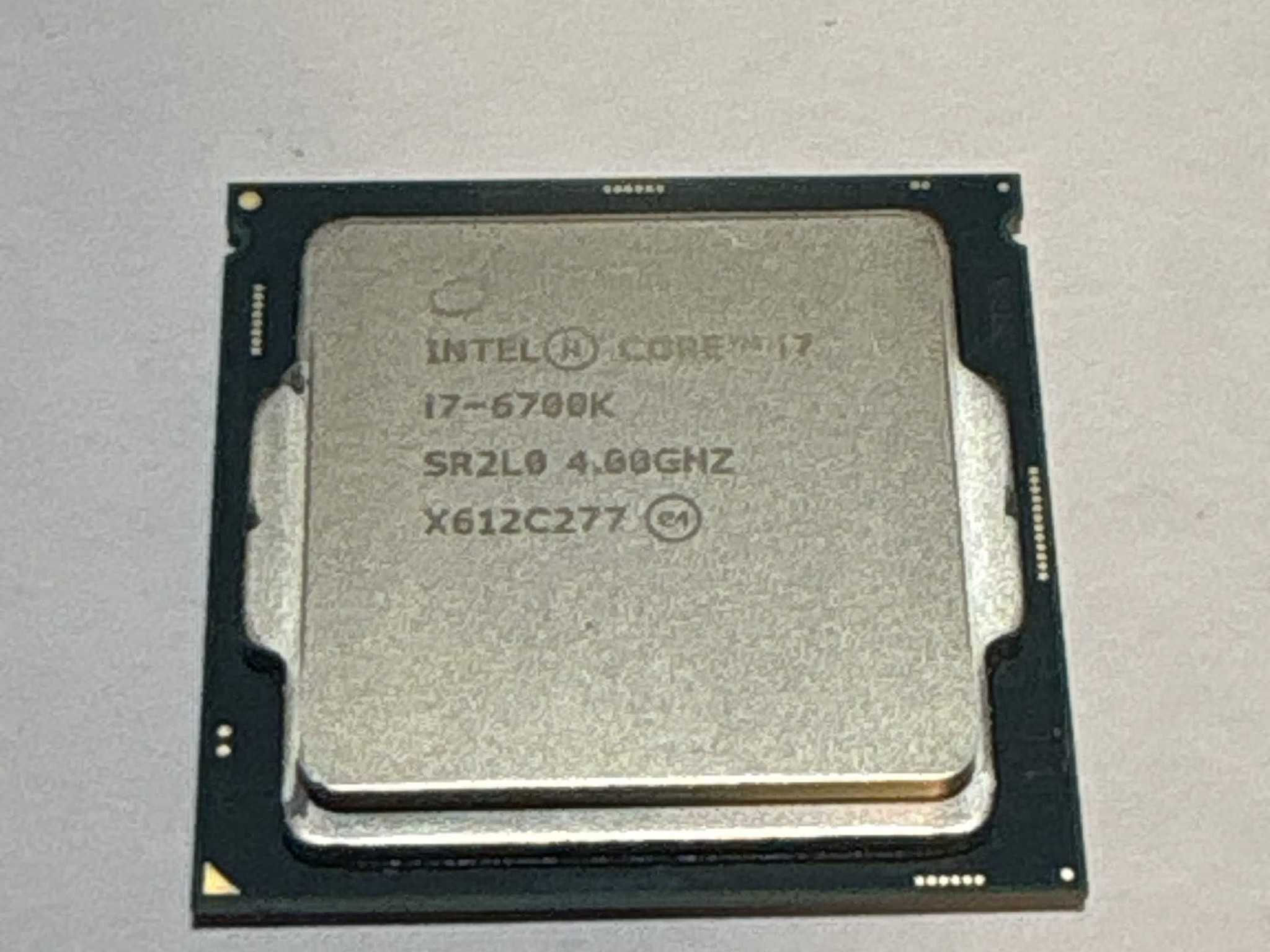 Intel Core i7-6700K 4.0GHz Quad-Core LGA 1151 Desktop Processor SR2L0 Tested