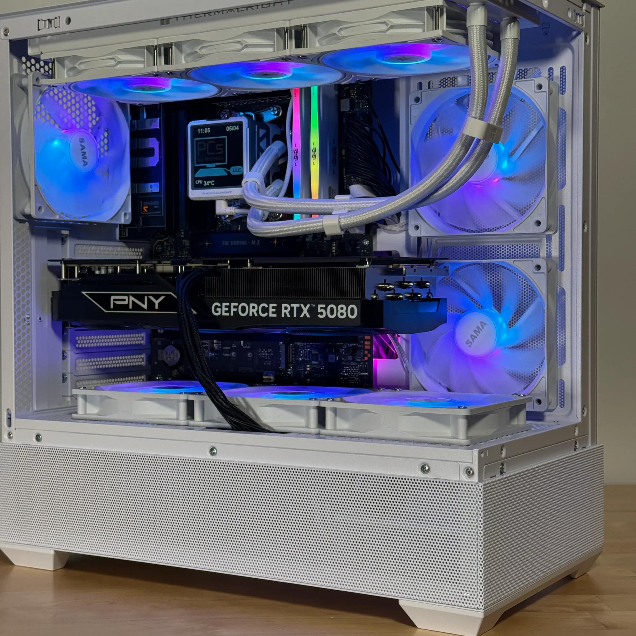 RTX 5080 Ryzen 9950x Workstation Powerhouse