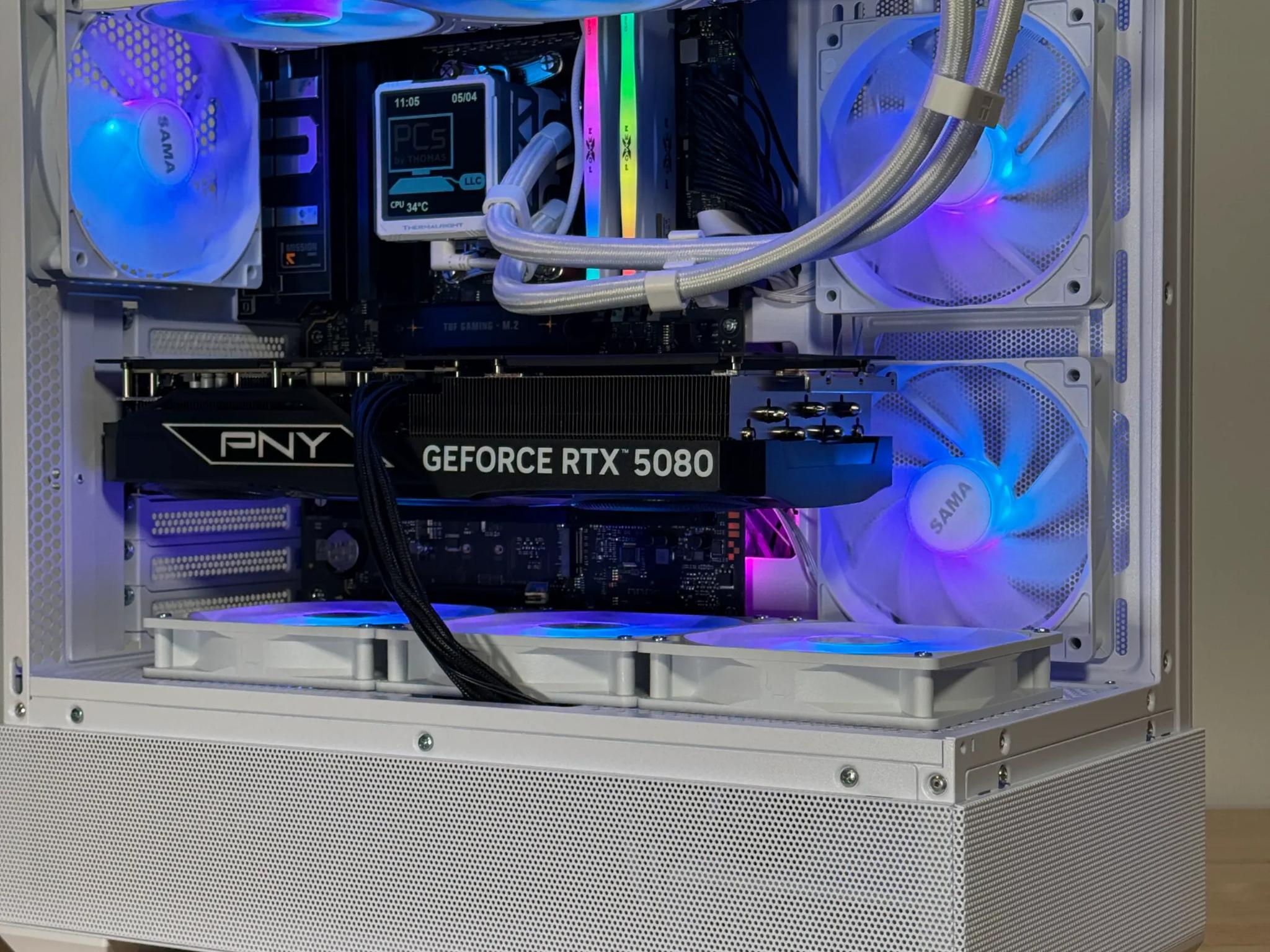 RTX 5080 Ryzen 9950x Workstation Powerhouse